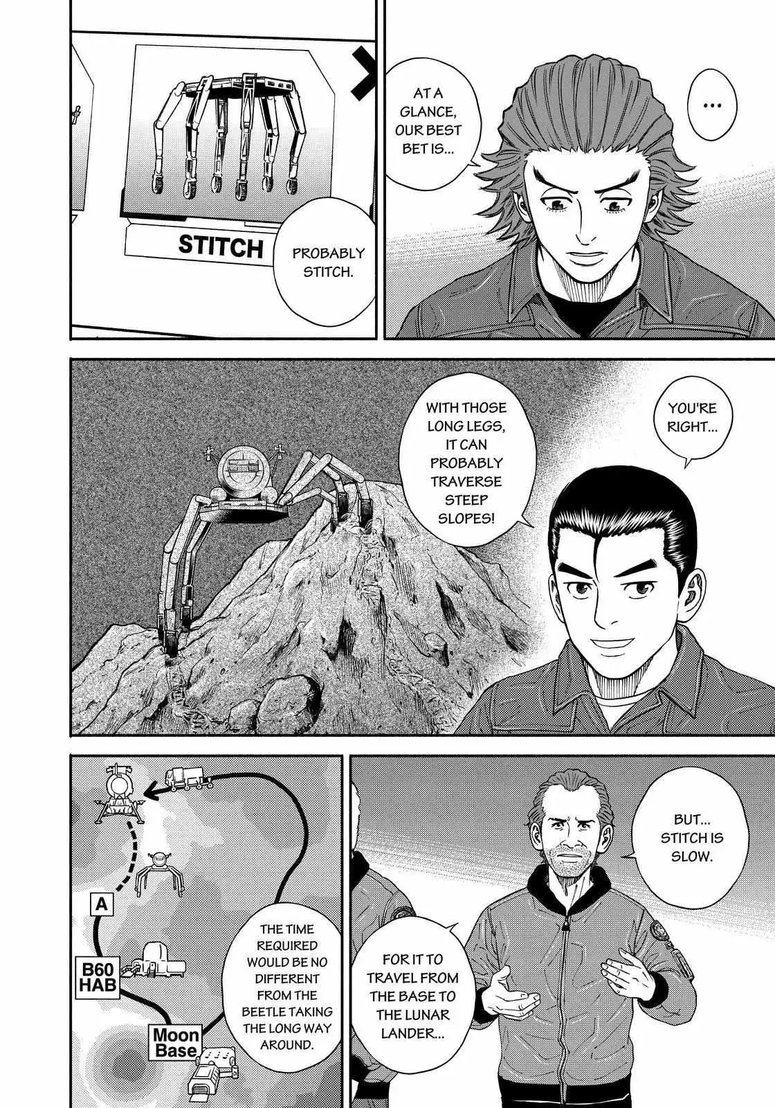 Read Uchuu Kyoudai chapter 351 image 7 on Lezhin