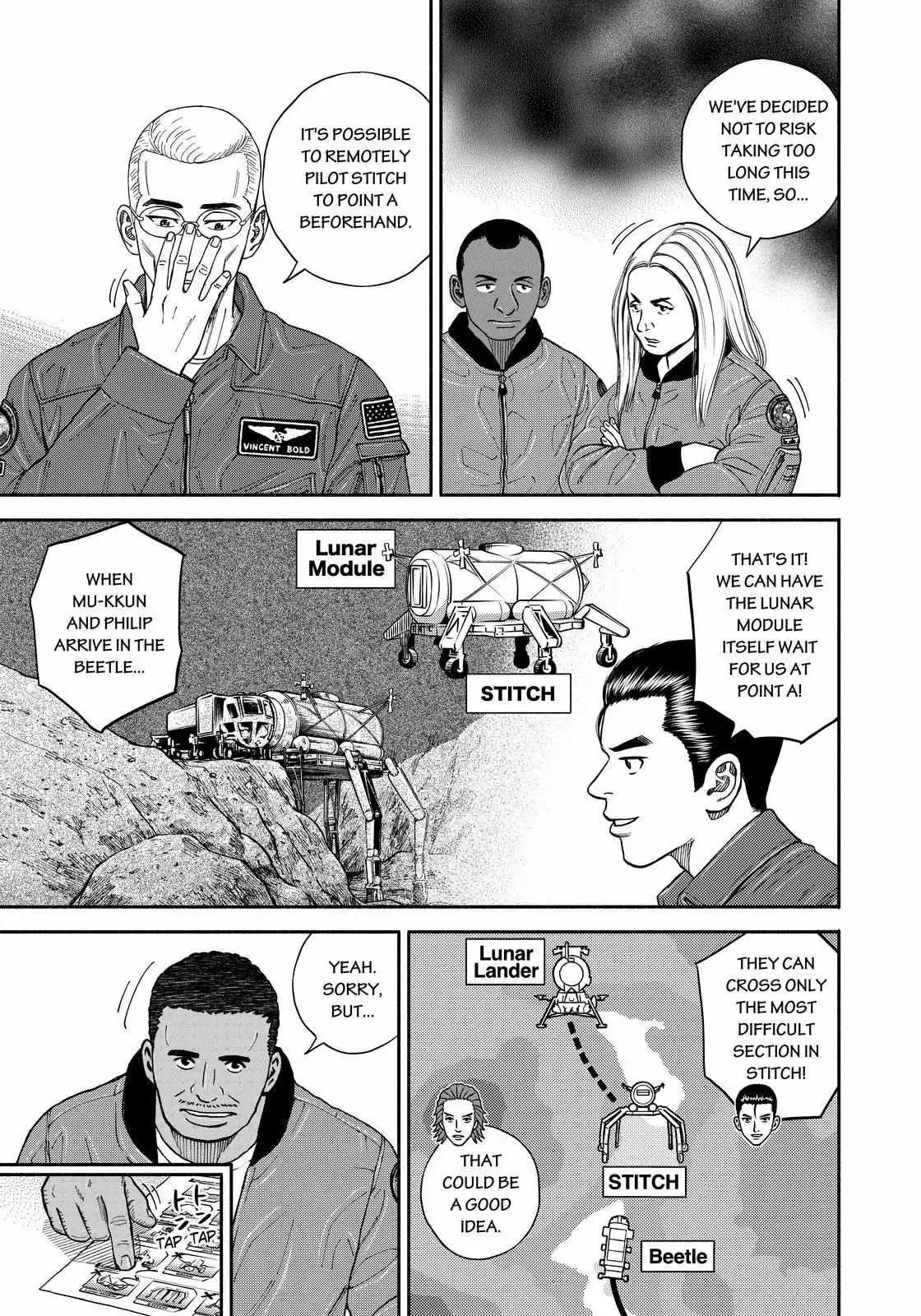 Read Uchuu Kyoudai chapter 351 image 8 on Lezhin