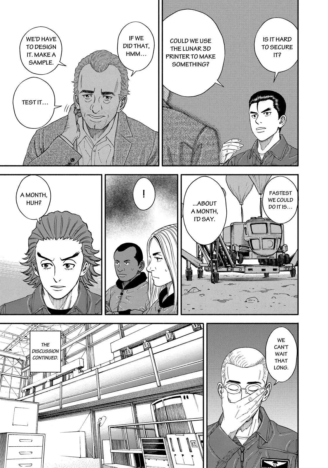 Read Uchuu Kyoudai chapter 352 image 10 on Lezhin