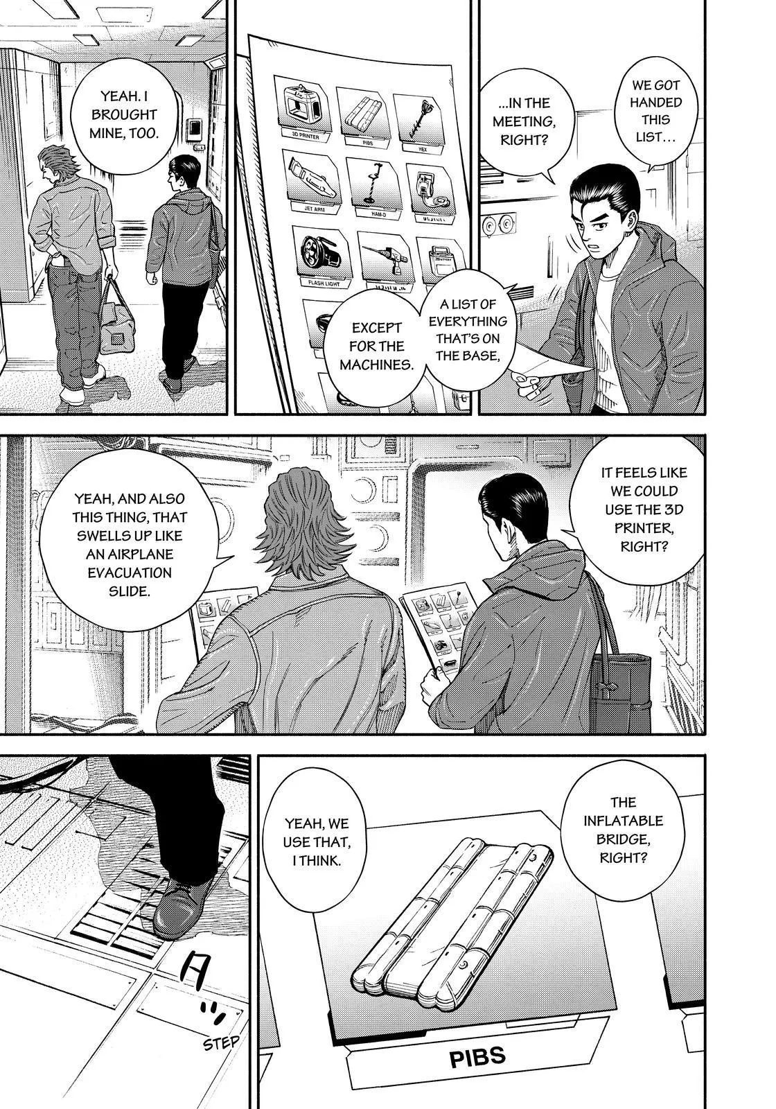 Read Uchuu Kyoudai chapter 352 image 14 on Lezhin