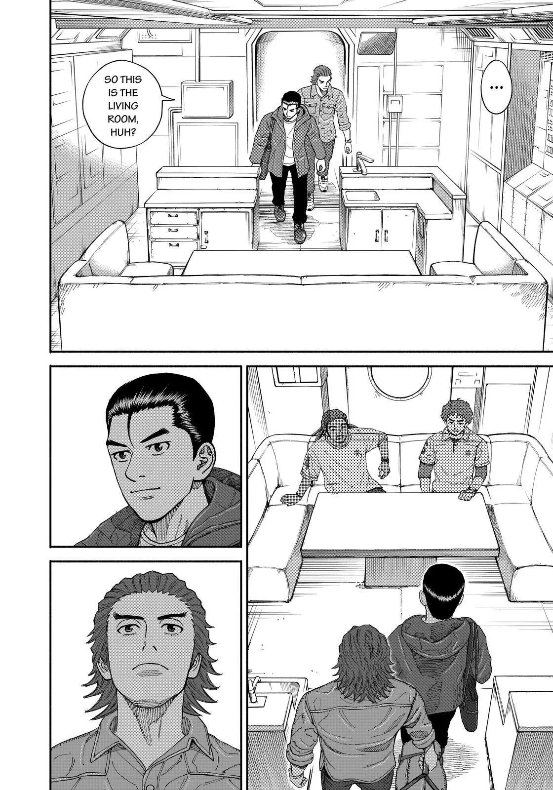 Read Uchuu Kyoudai chapter 352 image 15 on Lezhin