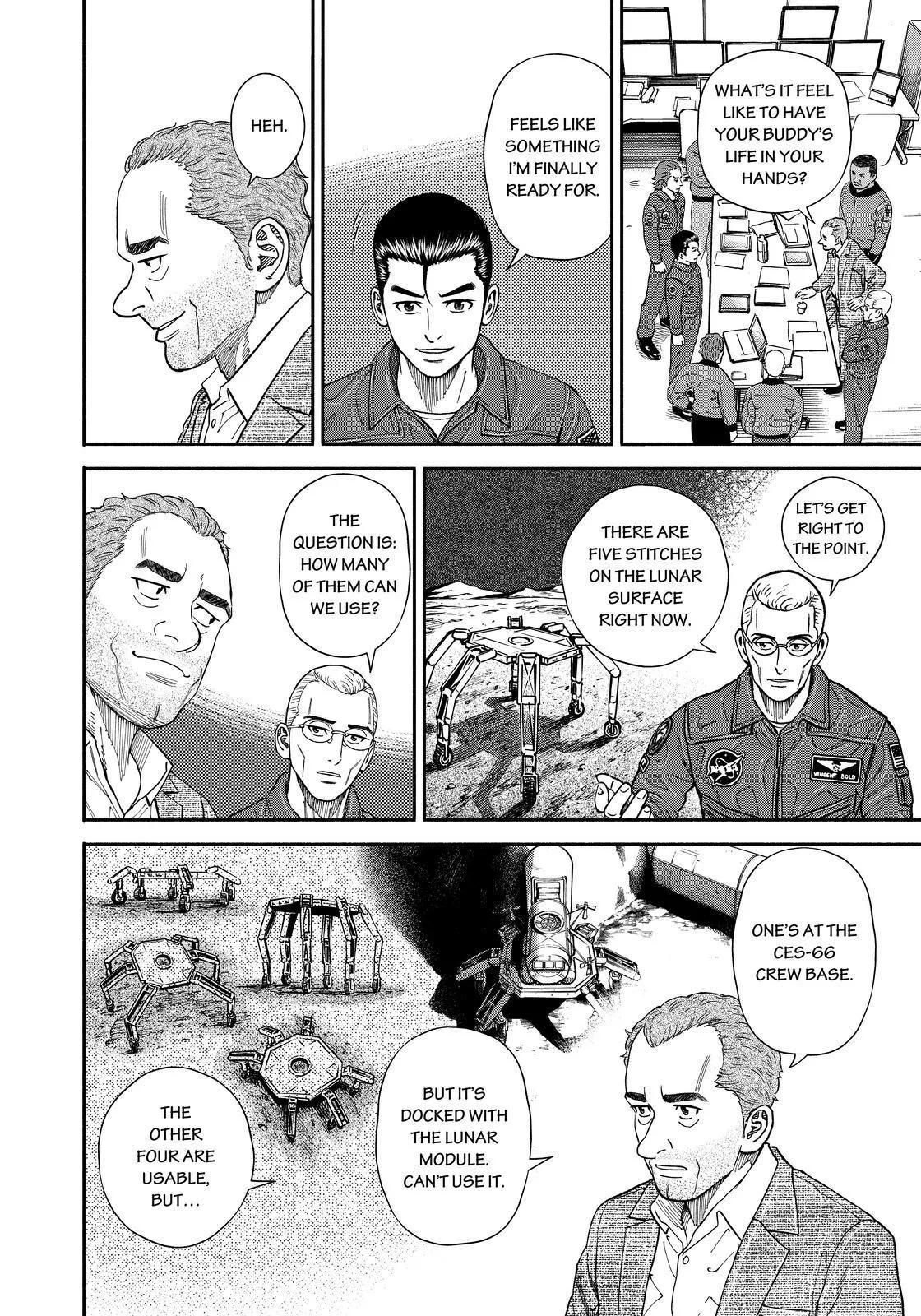 Read Uchuu Kyoudai chapter 352 image 7 on Lezhin
