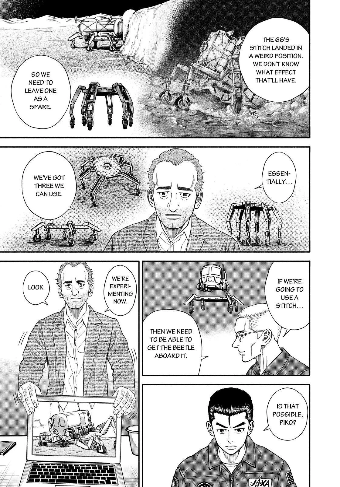Read Uchuu Kyoudai chapter 352 image 8 on Lezhin