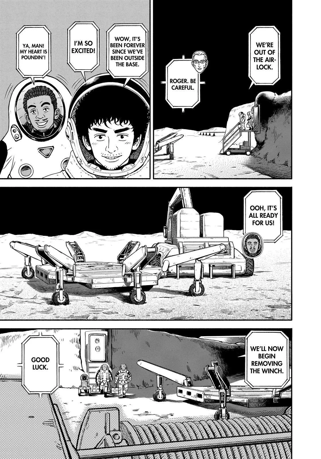 Read Uchuu Kyoudai chapter 354 image 2 on Lezhin