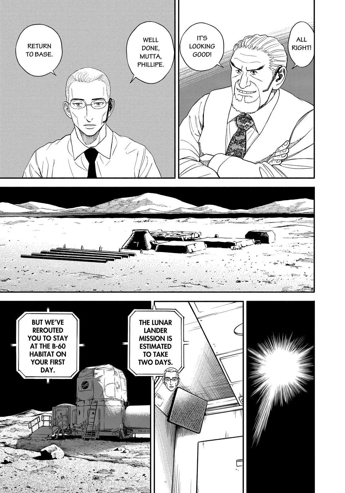 Read Uchuu Kyoudai chapter 354 image 8 on Lezhin
