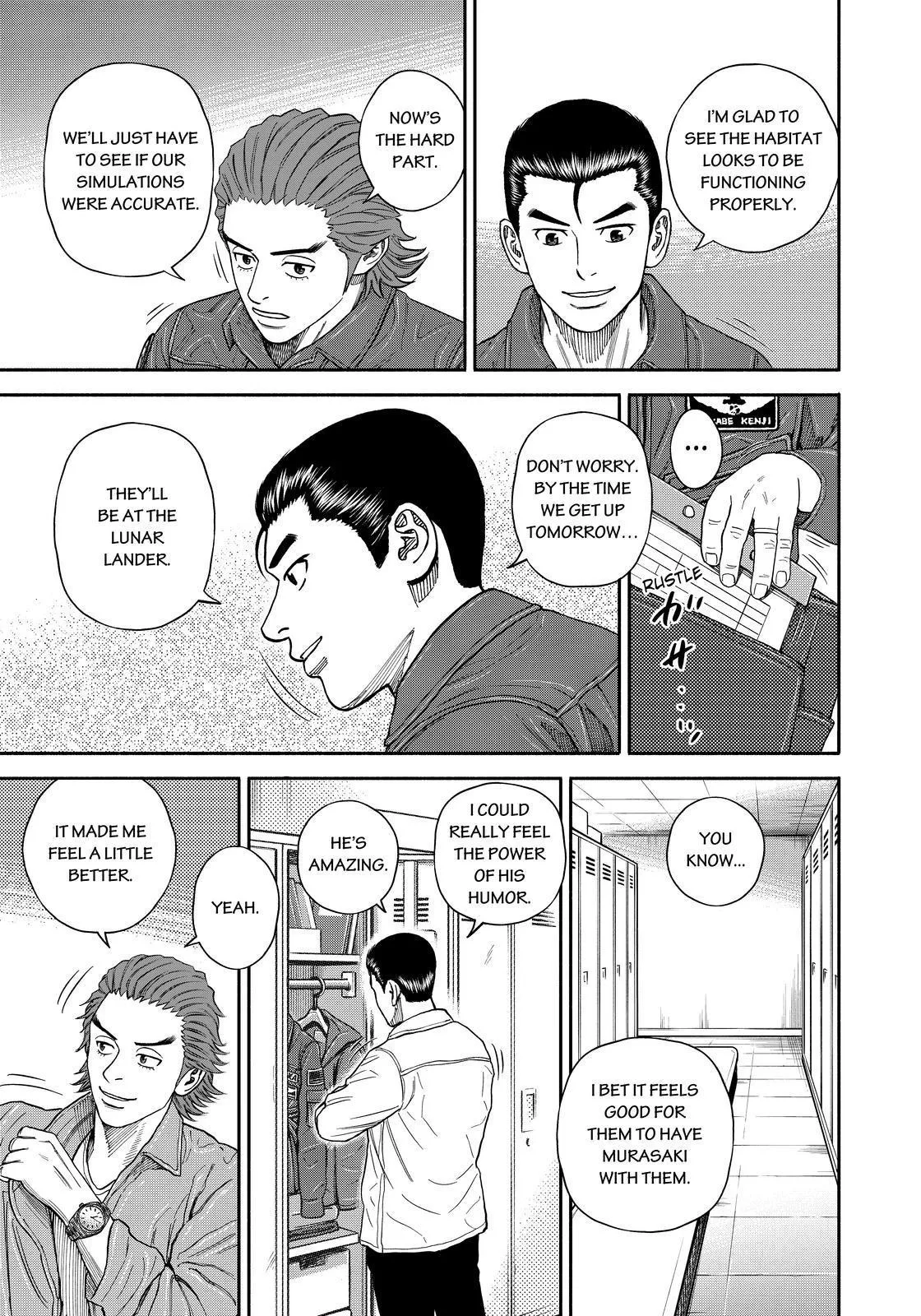 Read Uchuu Kyoudai chapter 355 image 14 on Lezhin