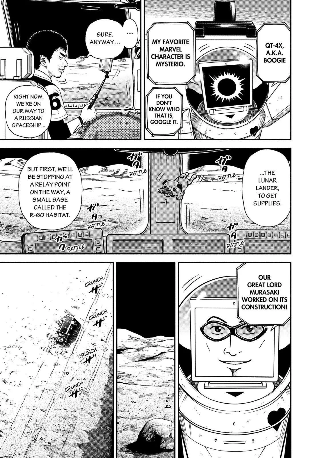 Read Uchuu Kyoudai chapter 355 image 2 on Lezhin