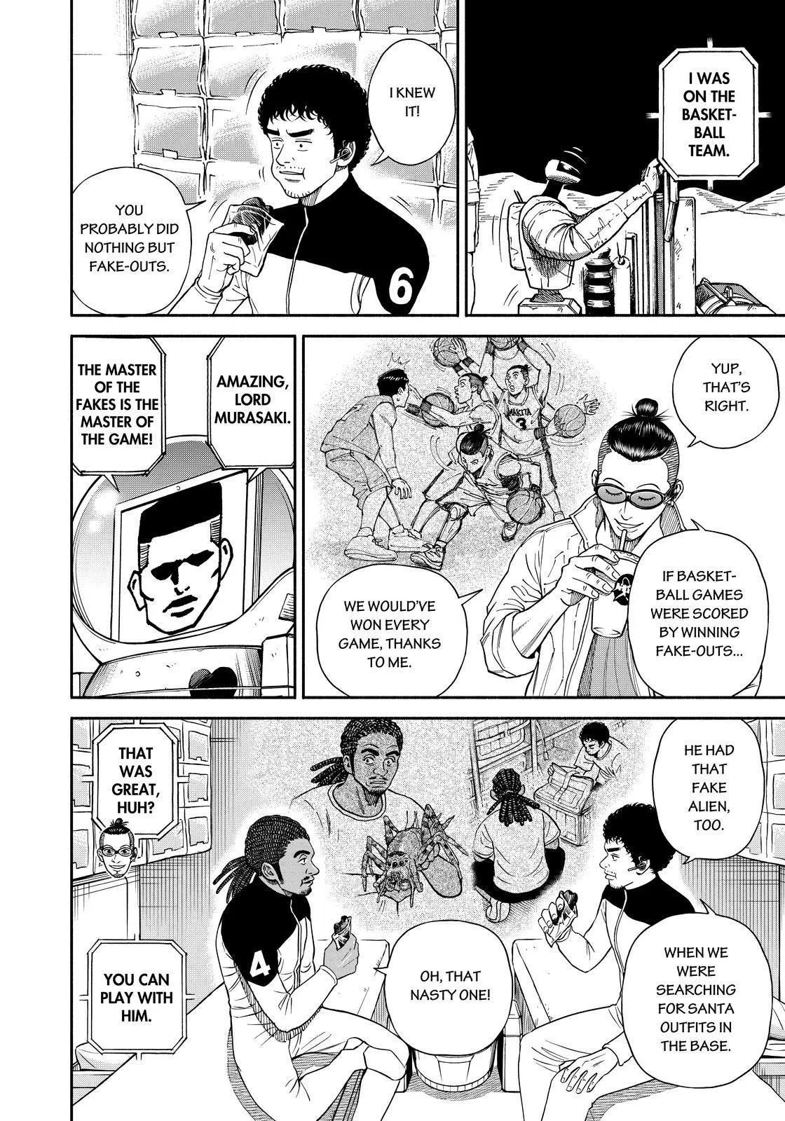 Read Uchuu Kyoudai chapter 357 image 9 on Lezhin
