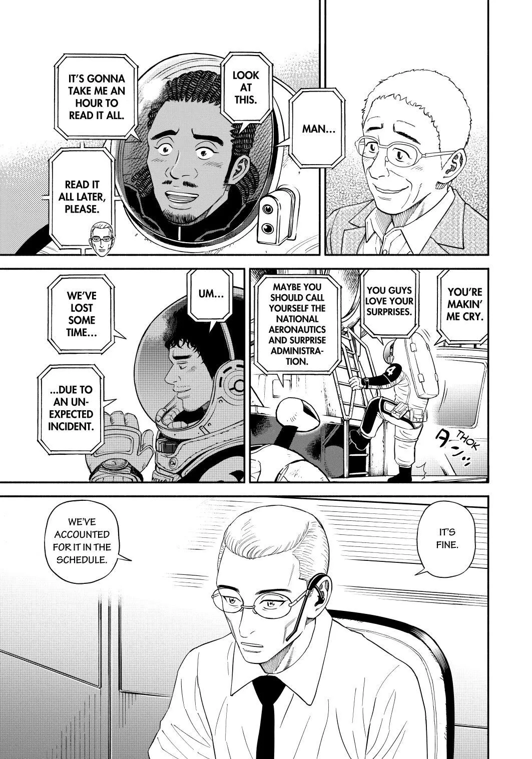 Read Uchuu Kyoudai chapter 358 image 10 on Lezhin