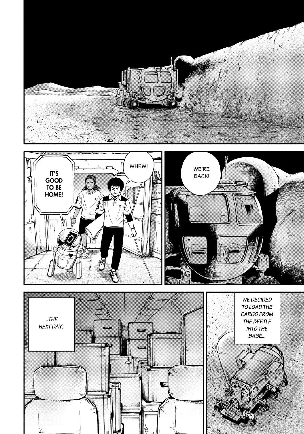 Read Uchuu Kyoudai chapter 358 image 17 on Lezhin