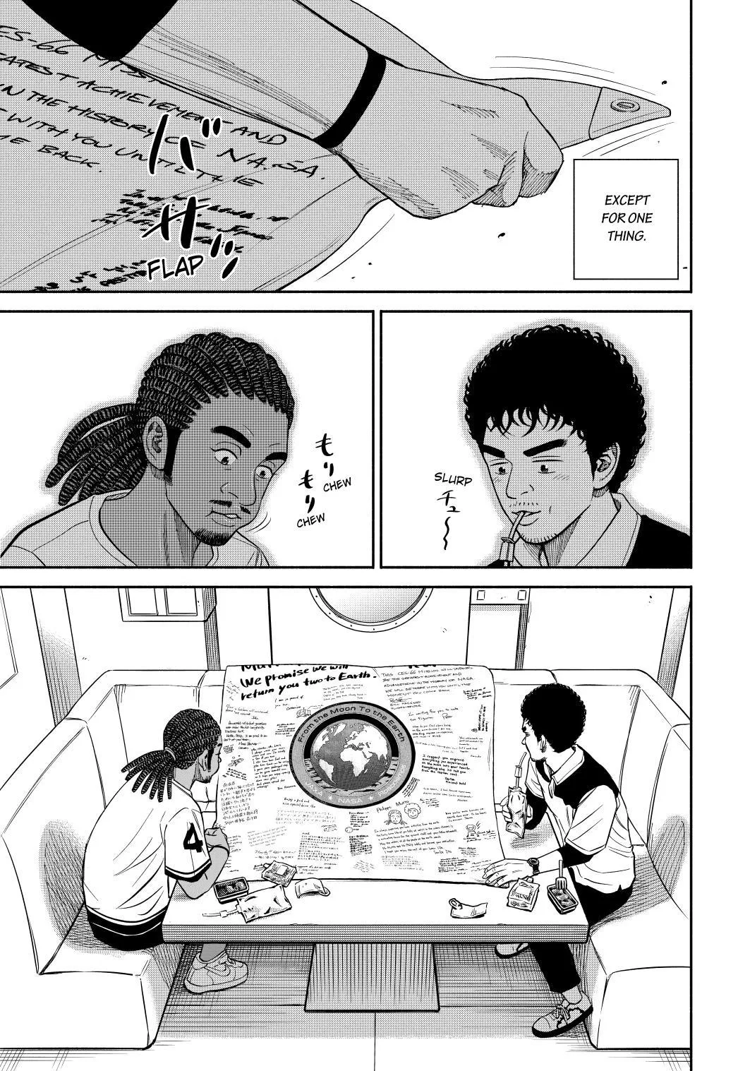 Read Uchuu Kyoudai chapter 358 image 18 on Lezhin