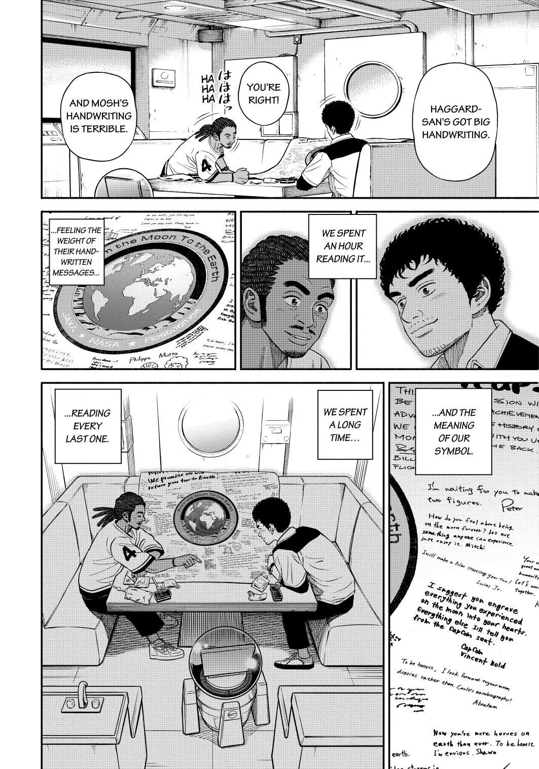 Read Uchuu Kyoudai chapter 358 image 19 on Lezhin