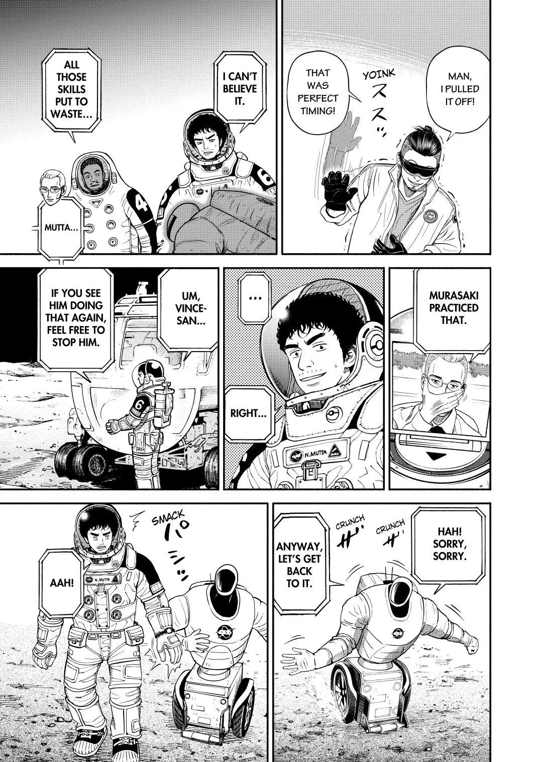 Read Uchuu Kyoudai chapter 358 image 2 on Lezhin