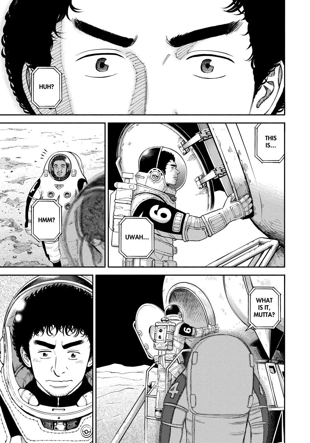 Read Uchuu Kyoudai chapter 358 image 6 on Lezhin
