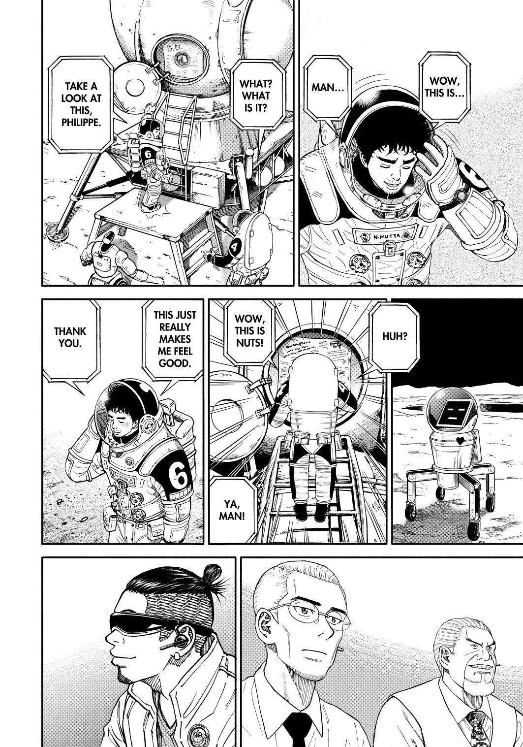 Read Uchuu Kyoudai chapter 358 image 9 on Lezhin