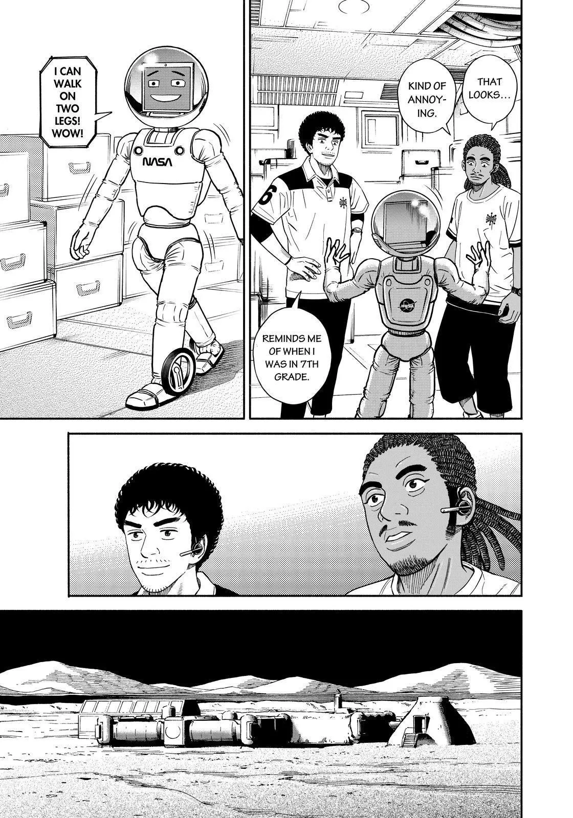 Read Uchuu Kyoudai chapter 359 image 10 on Lezhin