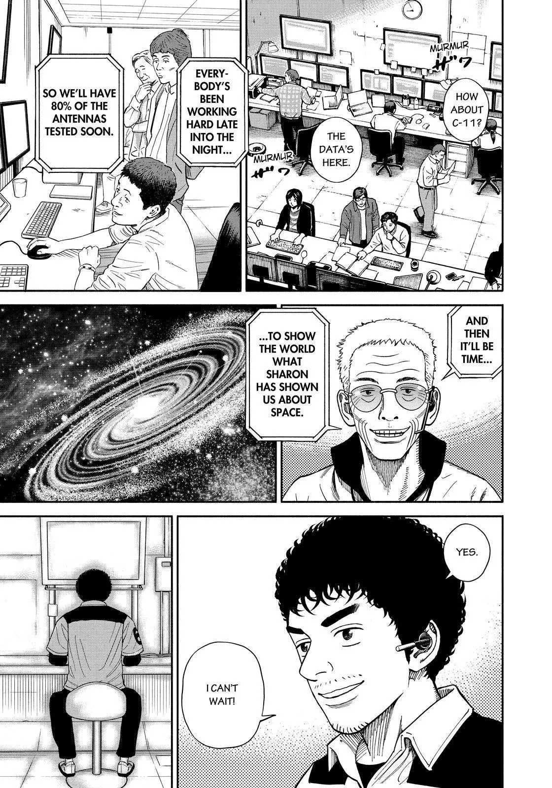 Read Uchuu Kyoudai chapter 359 image 18 on Lezhin