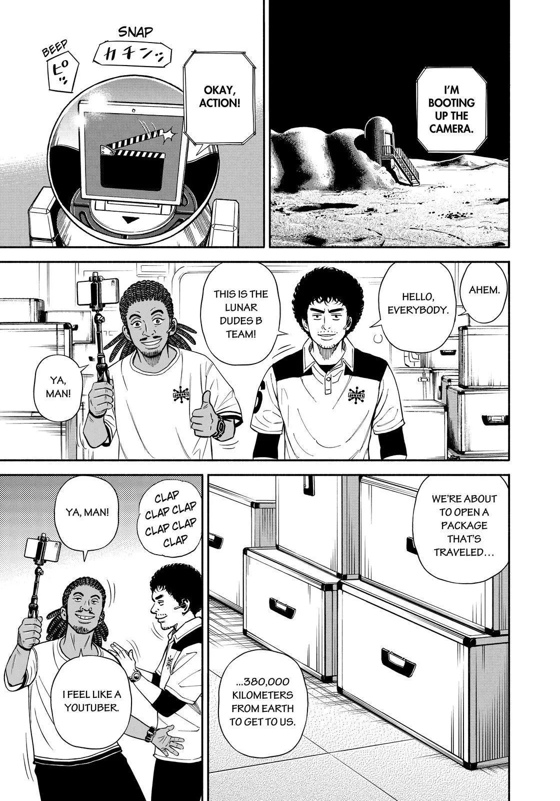 Read Uchuu Kyoudai chapter 359 image 4 on Lezhin