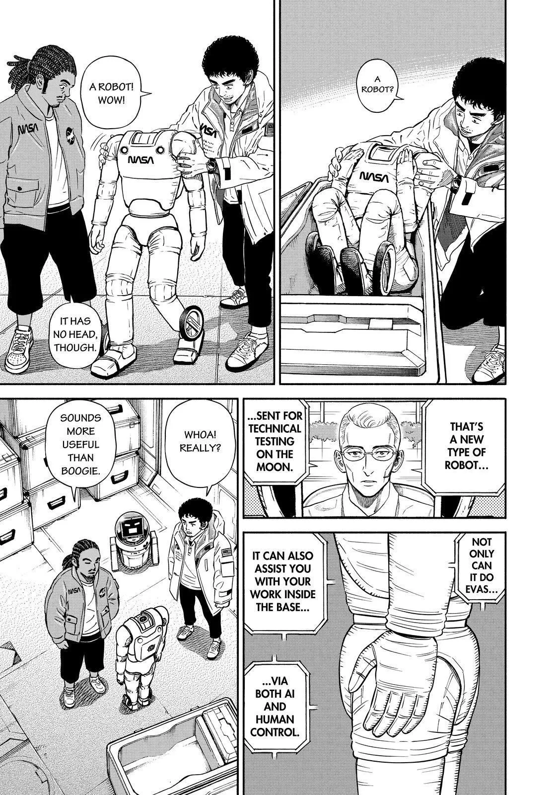 Read Uchuu Kyoudai chapter 359 image 8 on Lezhin