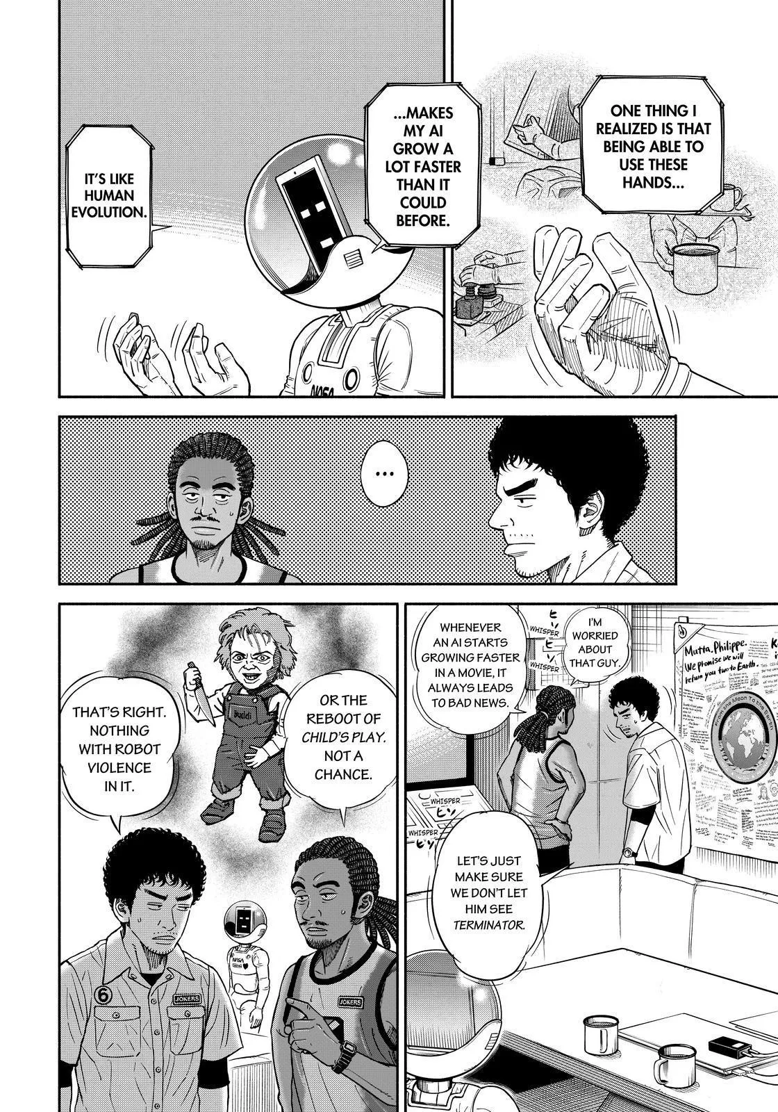 Read Uchuu Kyoudai chapter 360 image 13 on Lezhin