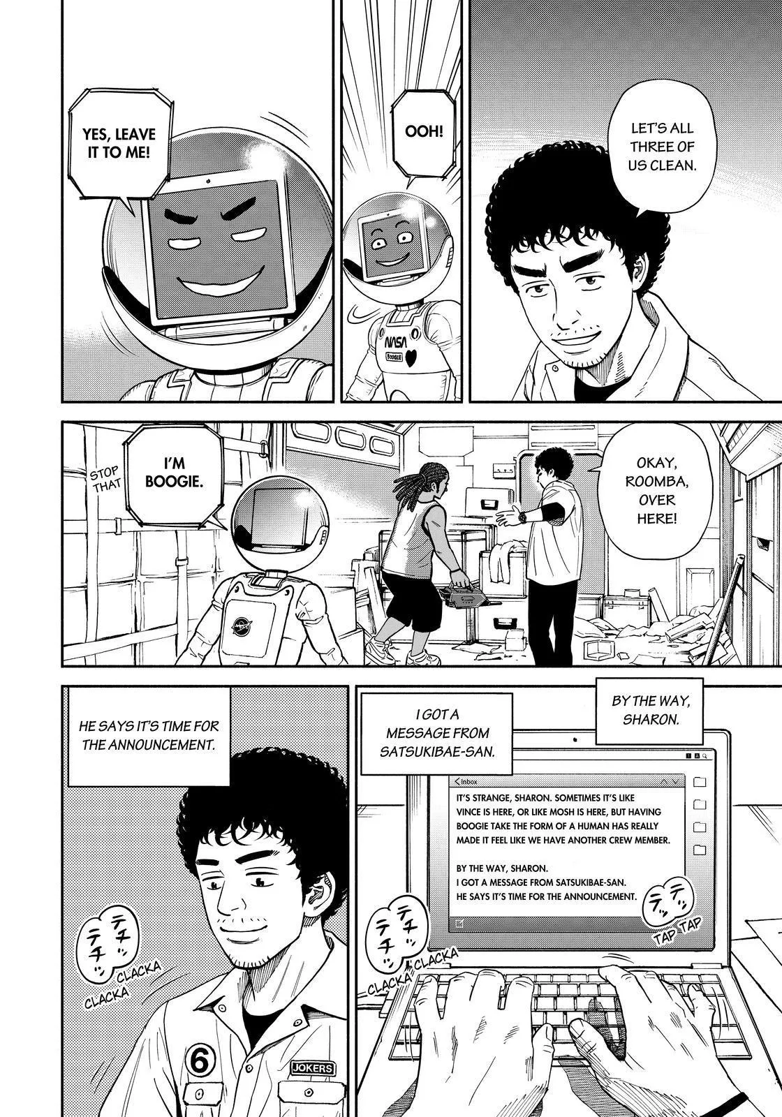 Read Uchuu Kyoudai chapter 360 image 15 on Lezhin