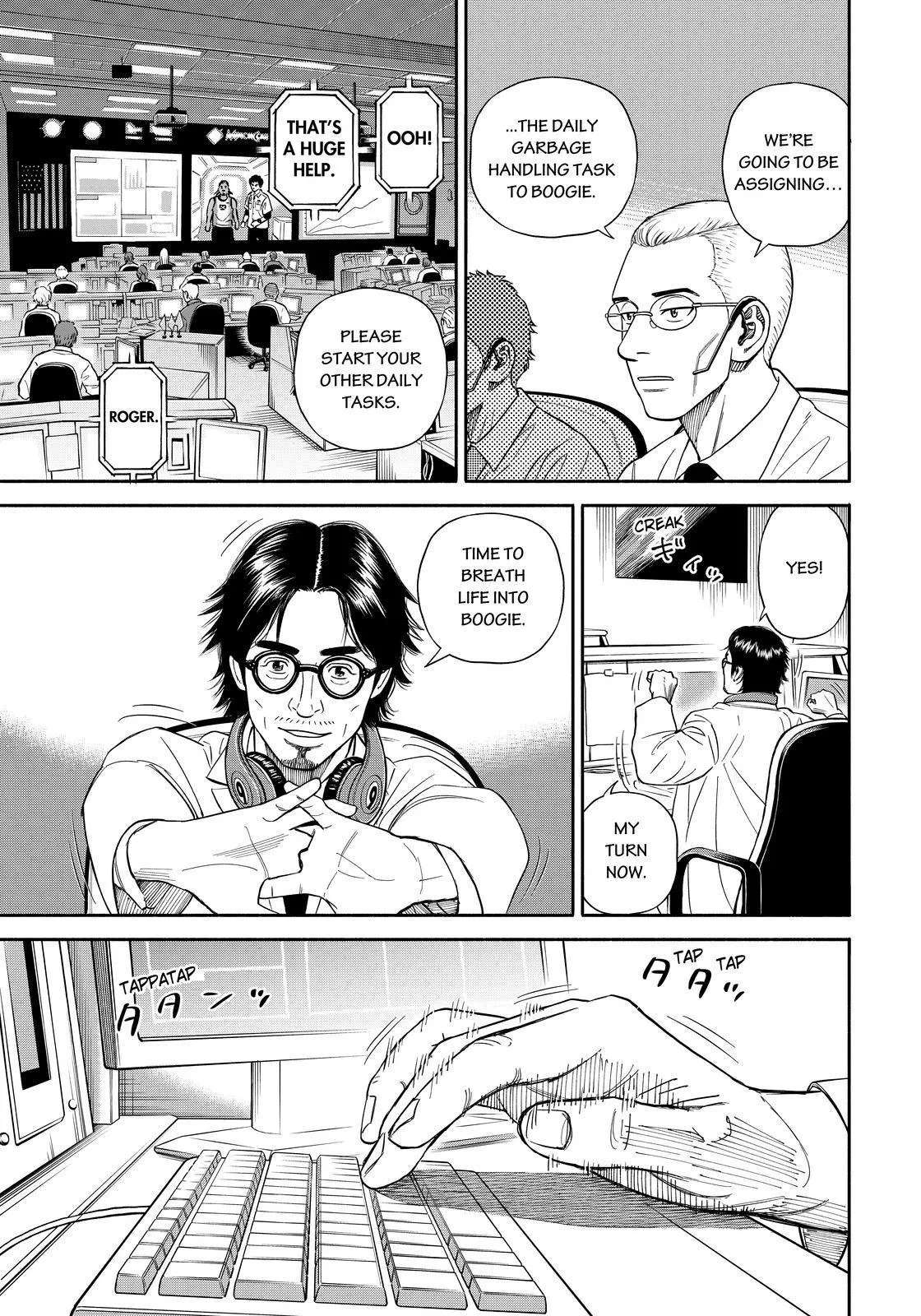 Read Uchuu Kyoudai chapter 360 image 4 on Lezhin