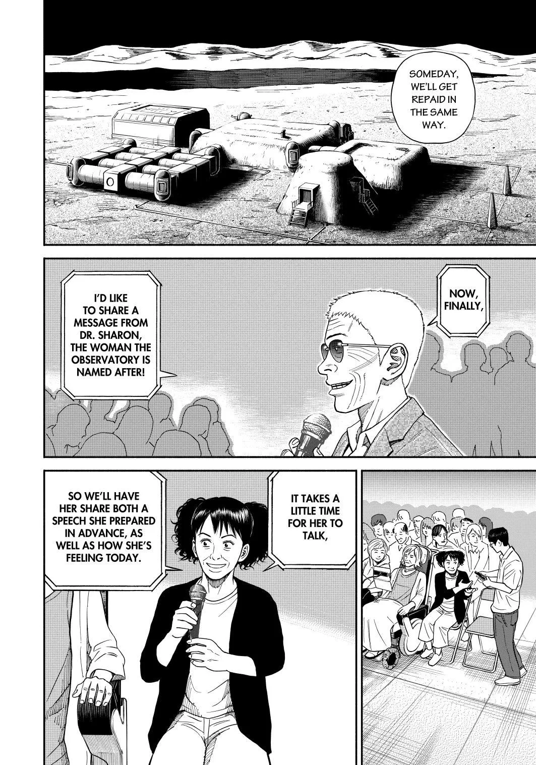 Read Uchuu Kyoudai chapter 361 image 13 on Lezhin