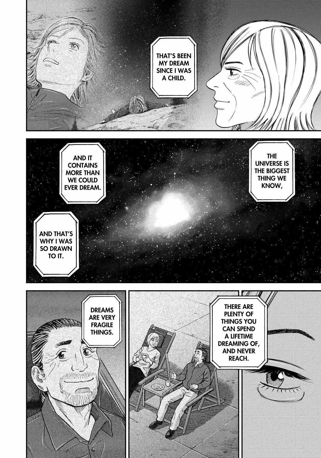 Read Uchuu Kyoudai chapter 361 image 15 on Lezhin