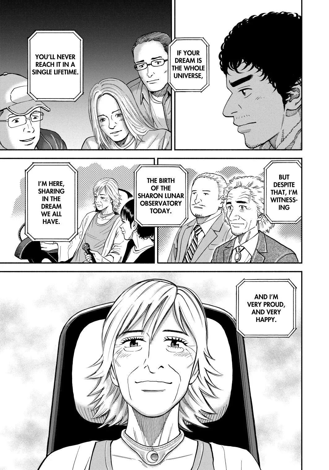 Read Uchuu Kyoudai chapter 361 image 16 on Lezhin