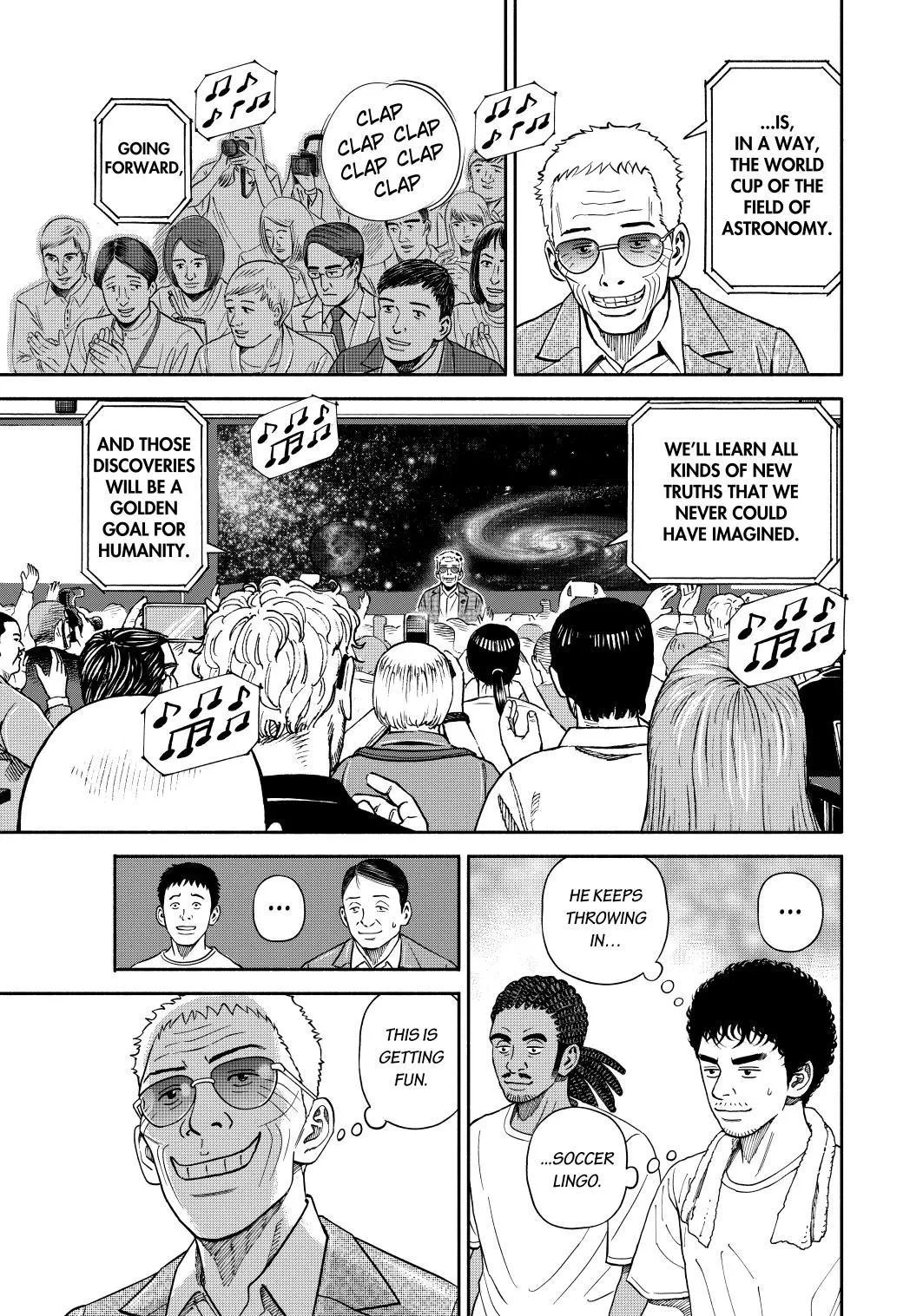 Read Uchuu Kyoudai chapter 361 image 4 on Lezhin