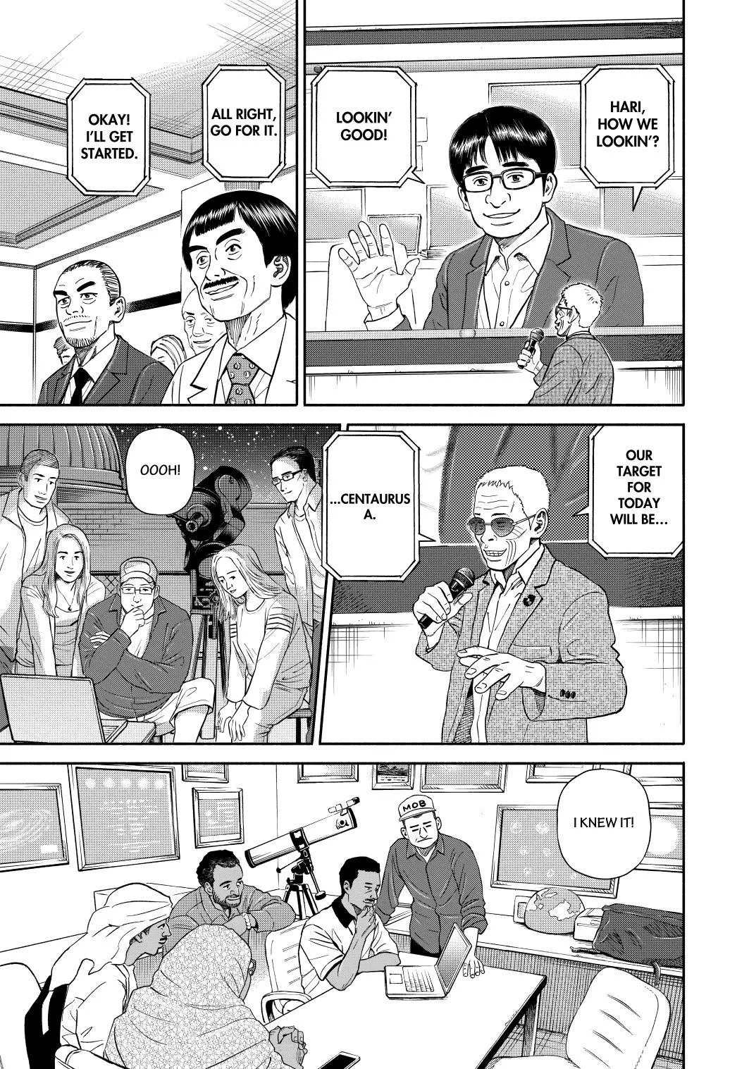 Read Uchuu Kyoudai chapter 361 image 6 on Lezhin