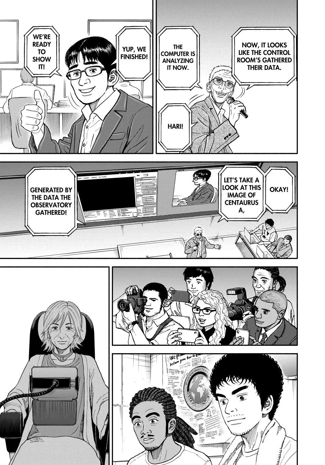 Read Uchuu Kyoudai chapter 361 image 8 on Lezhin