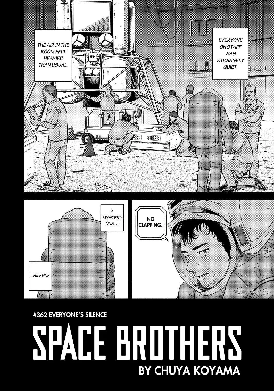 Read Uchuu Kyoudai chapter 362 image 1 on Lezhin