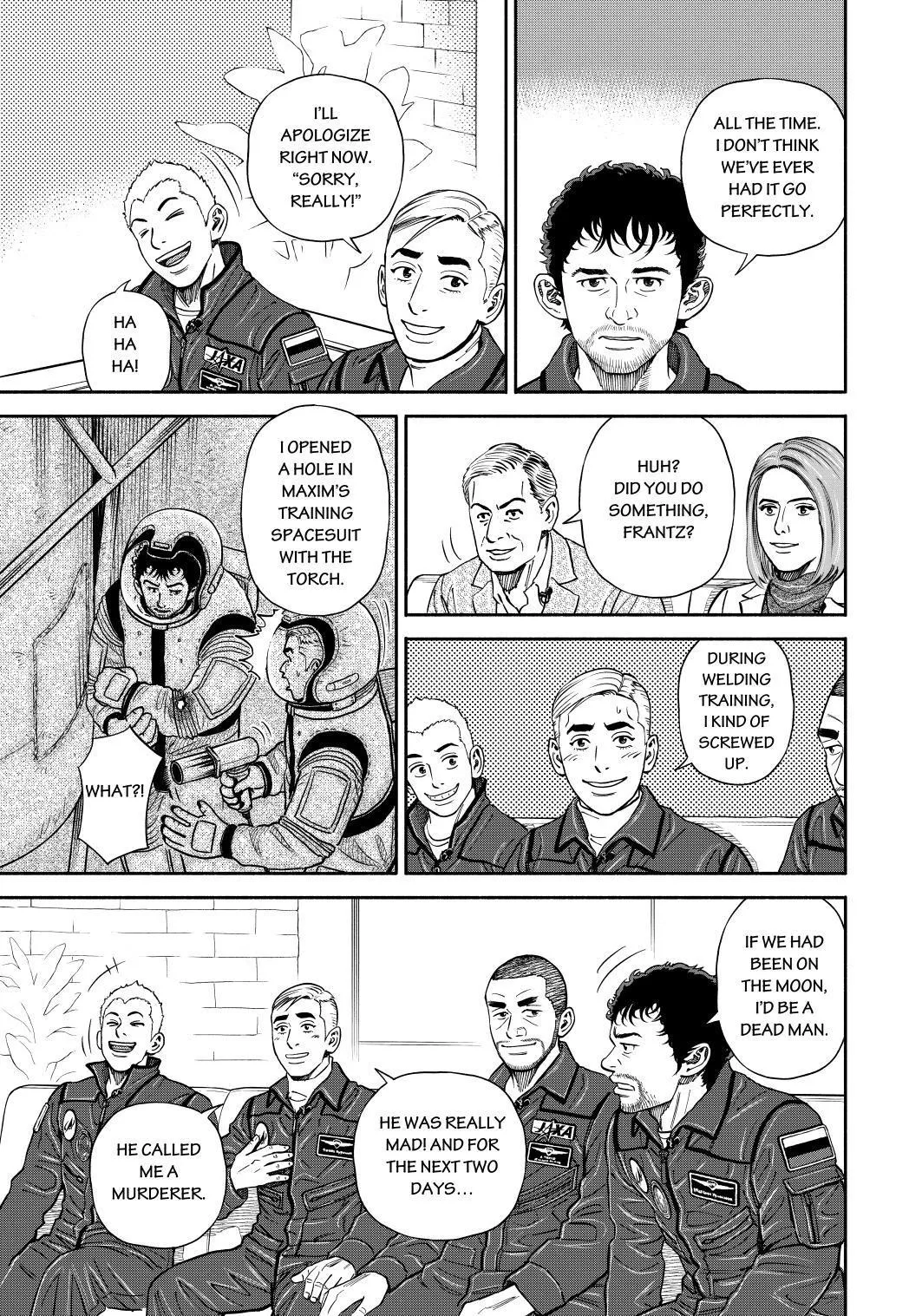 Read Uchuu Kyoudai chapter 362 image 14 on Lezhin