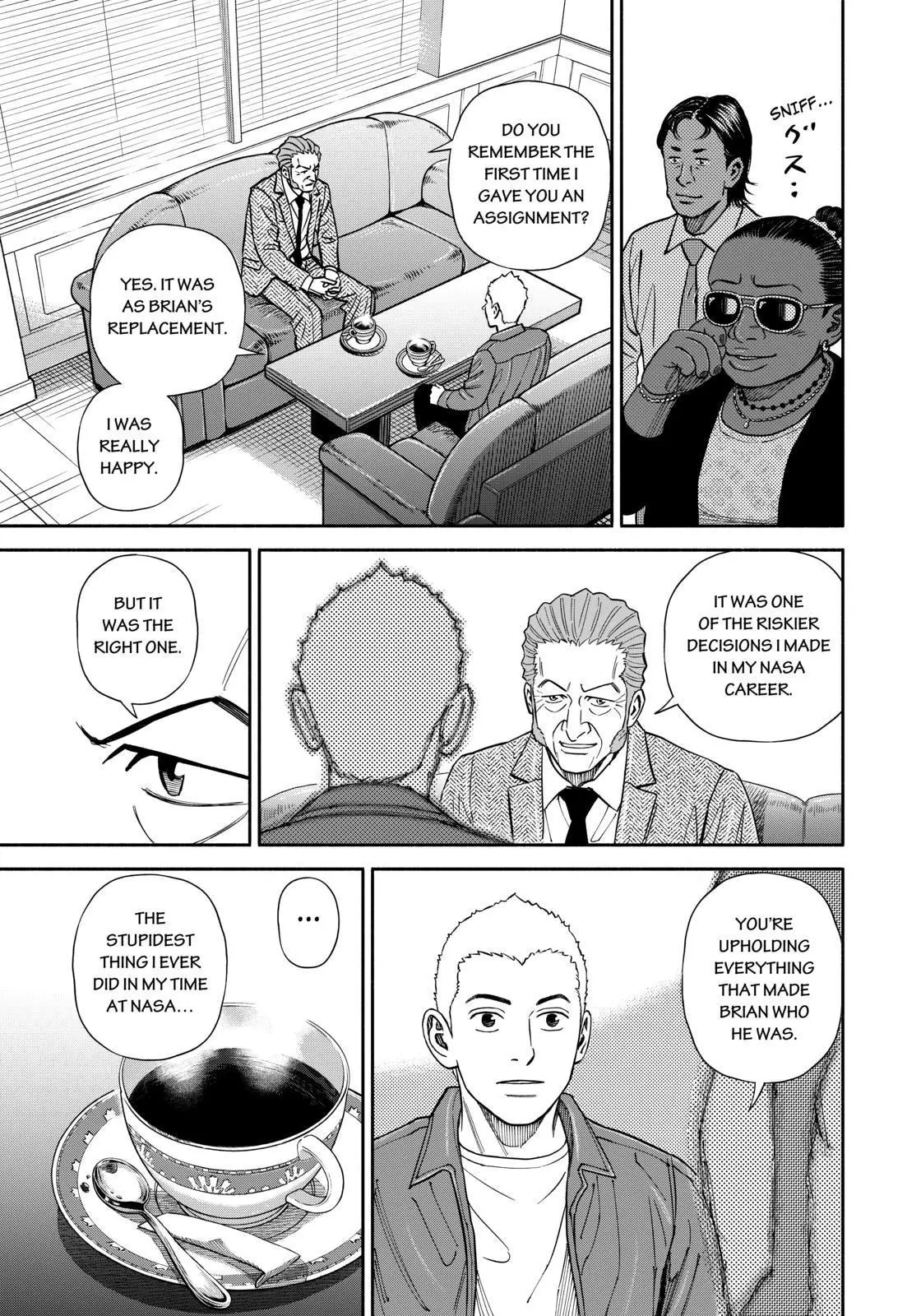 Read Uchuu Kyoudai chapter 363 image 14 on Lezhin