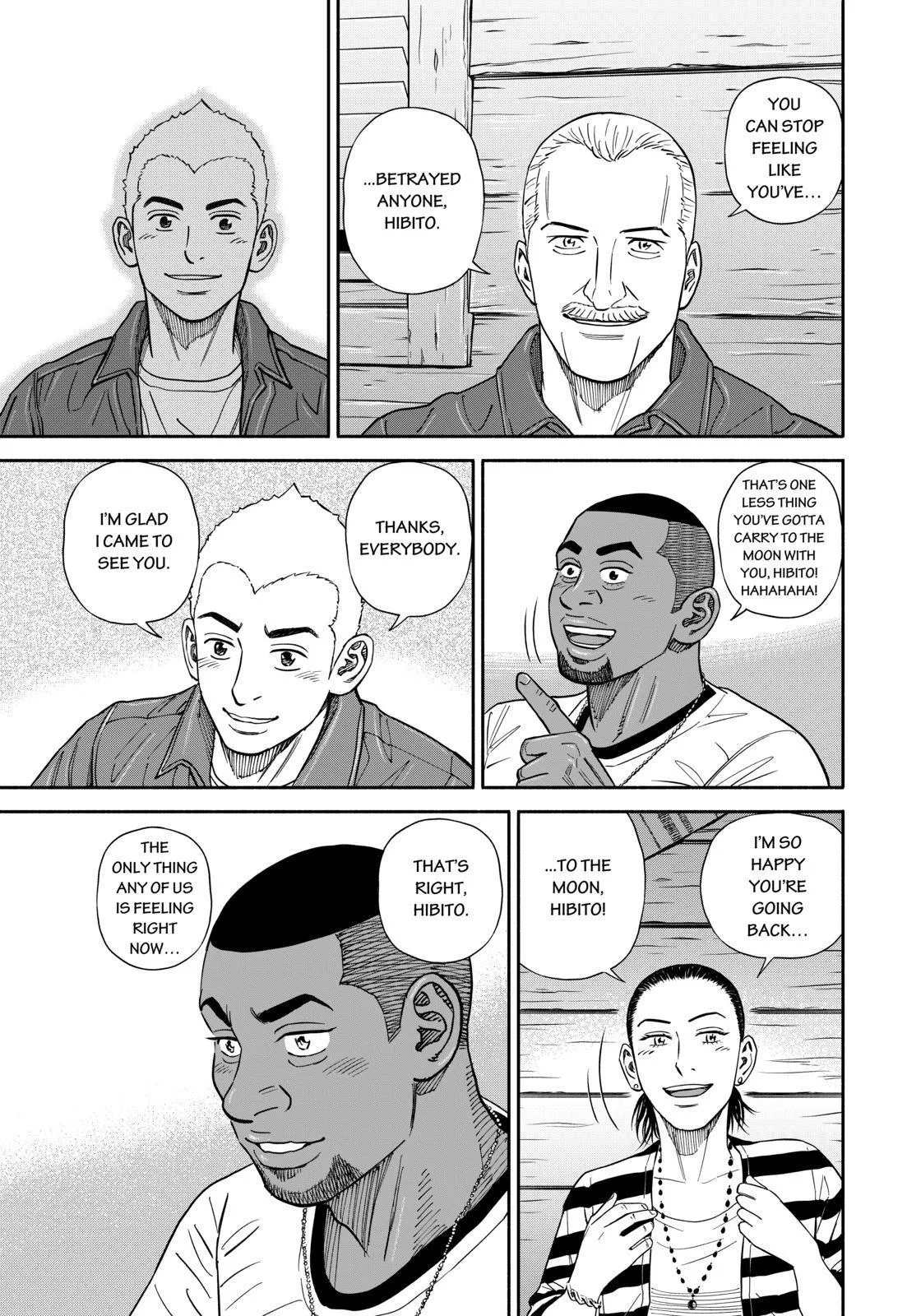 Read Uchuu Kyoudai chapter 363 image 18 on Lezhin
