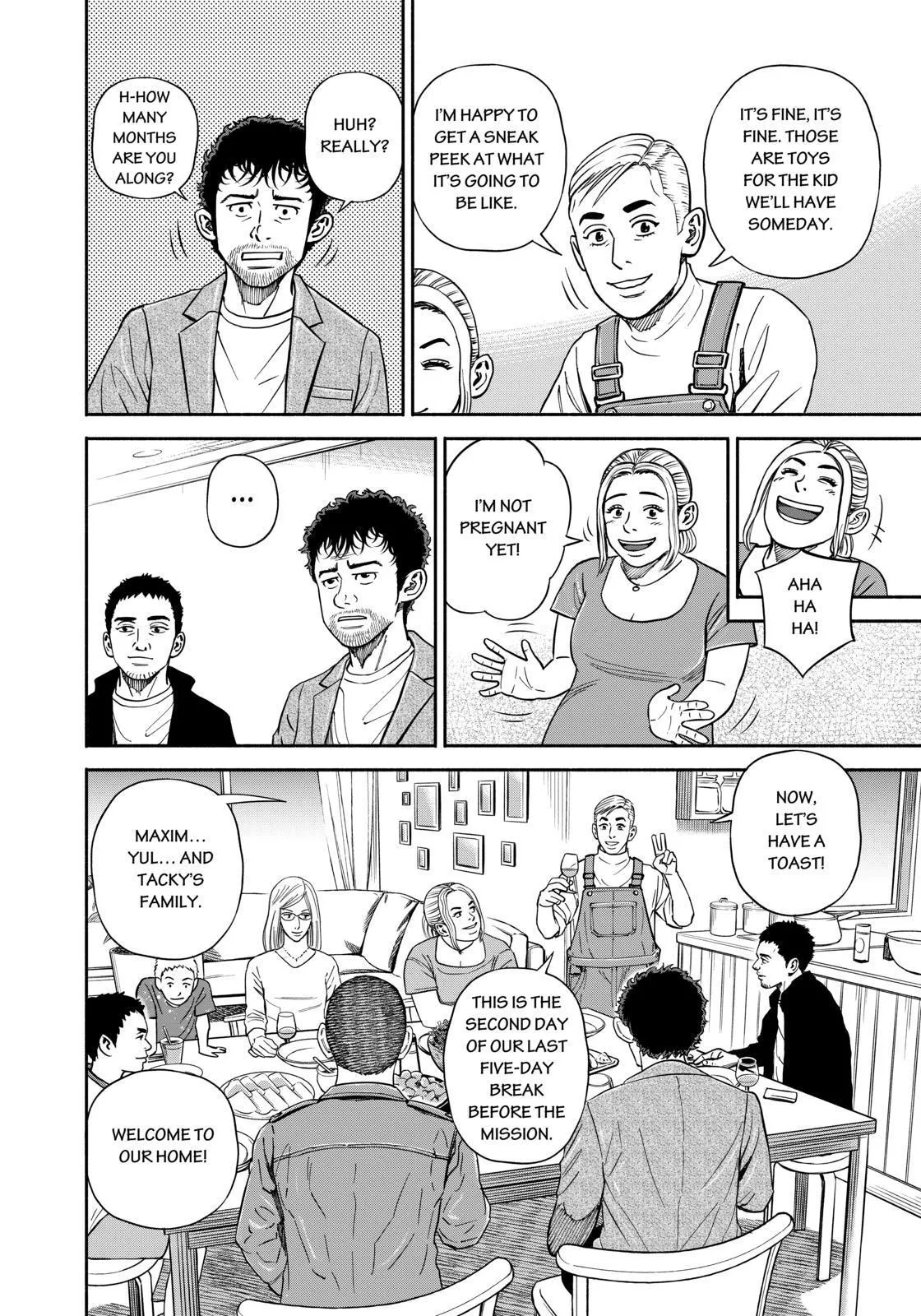 Read Uchuu Kyoudai chapter 363 image 5 on Lezhin