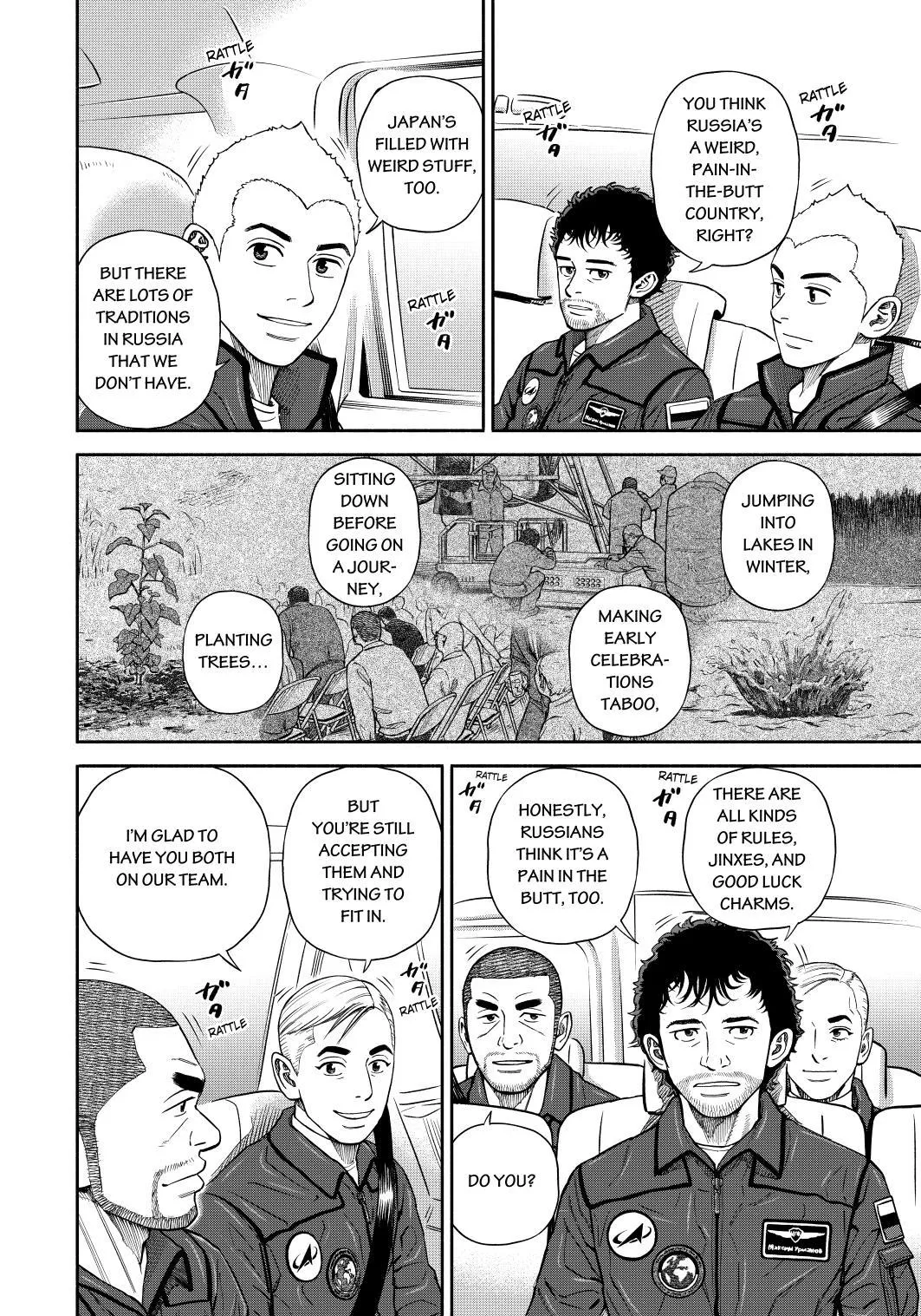 Read Uchuu Kyoudai chapter 365 image 15 on Lezhin