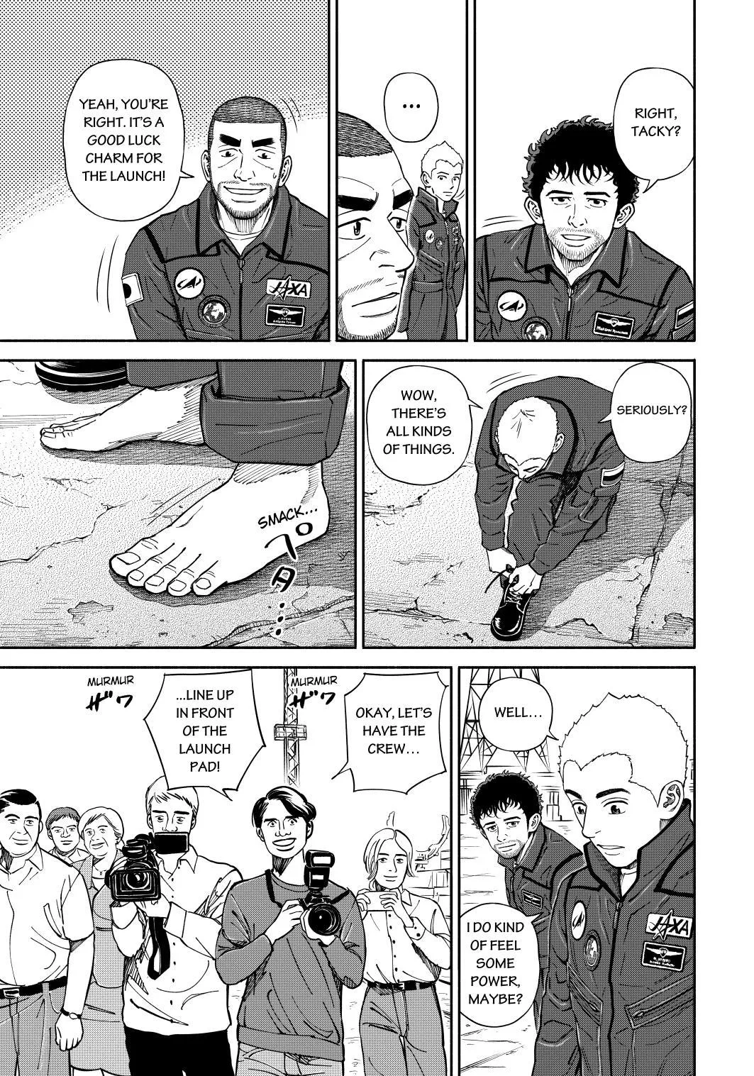 Read Uchuu Kyoudai chapter 365 image 18 on Lezhin