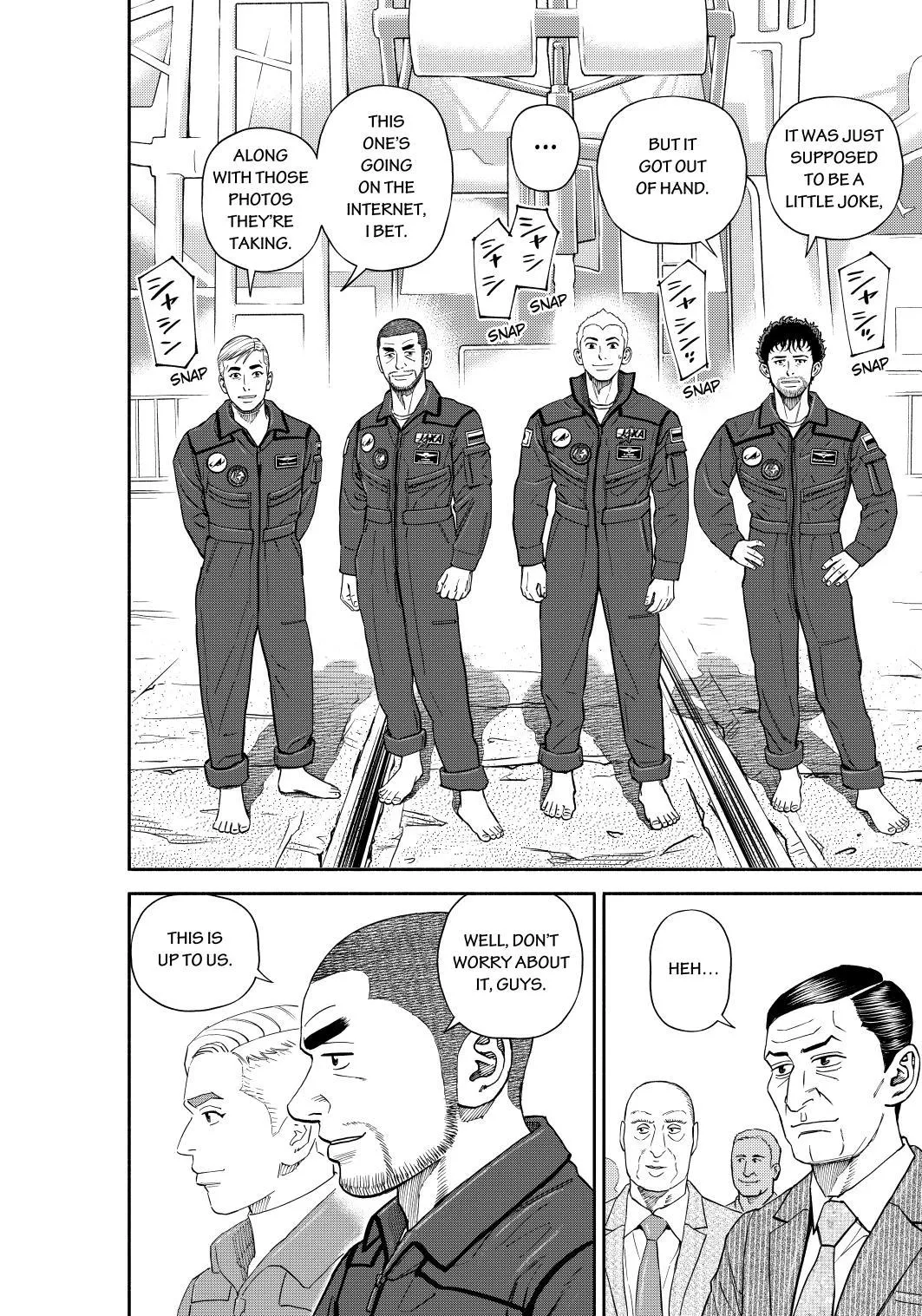 Read Uchuu Kyoudai chapter 365 image 20 on Lezhin