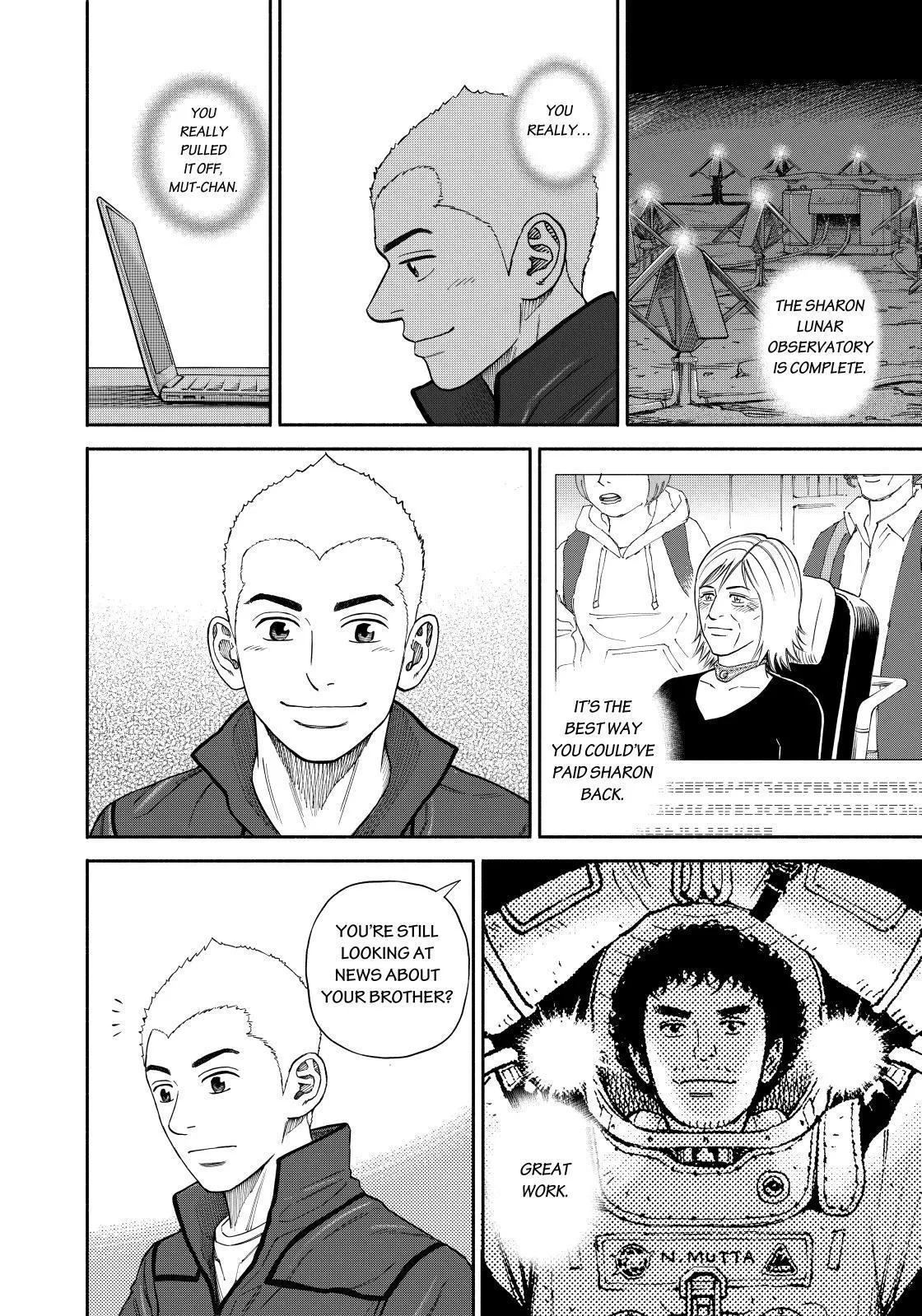 Read Uchuu Kyoudai chapter 366 image 1 on Lezhin