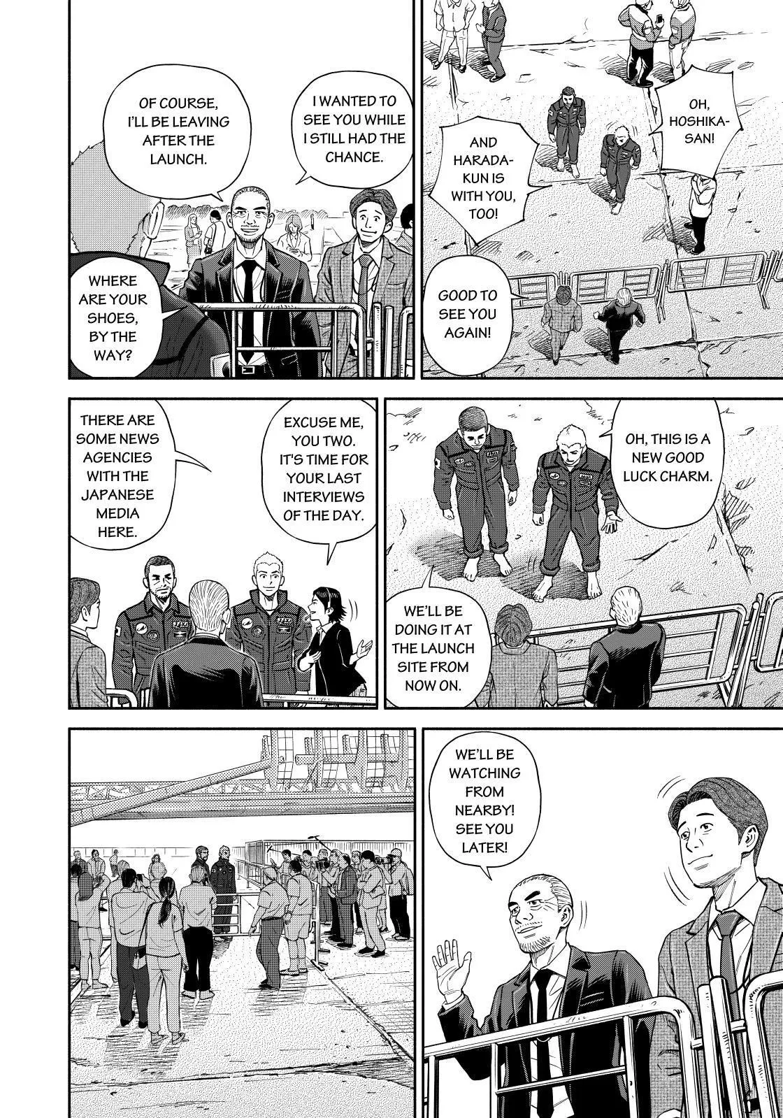 Read Uchuu Kyoudai chapter 366 image 11 on Lezhin