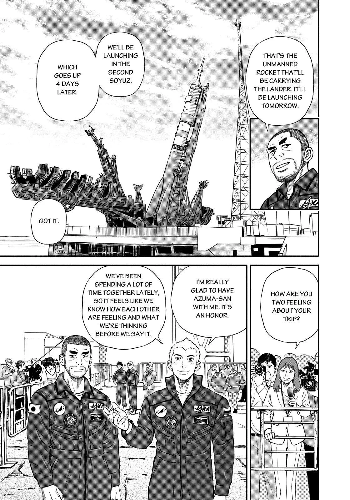 Read Uchuu Kyoudai chapter 366 image 12 on Lezhin