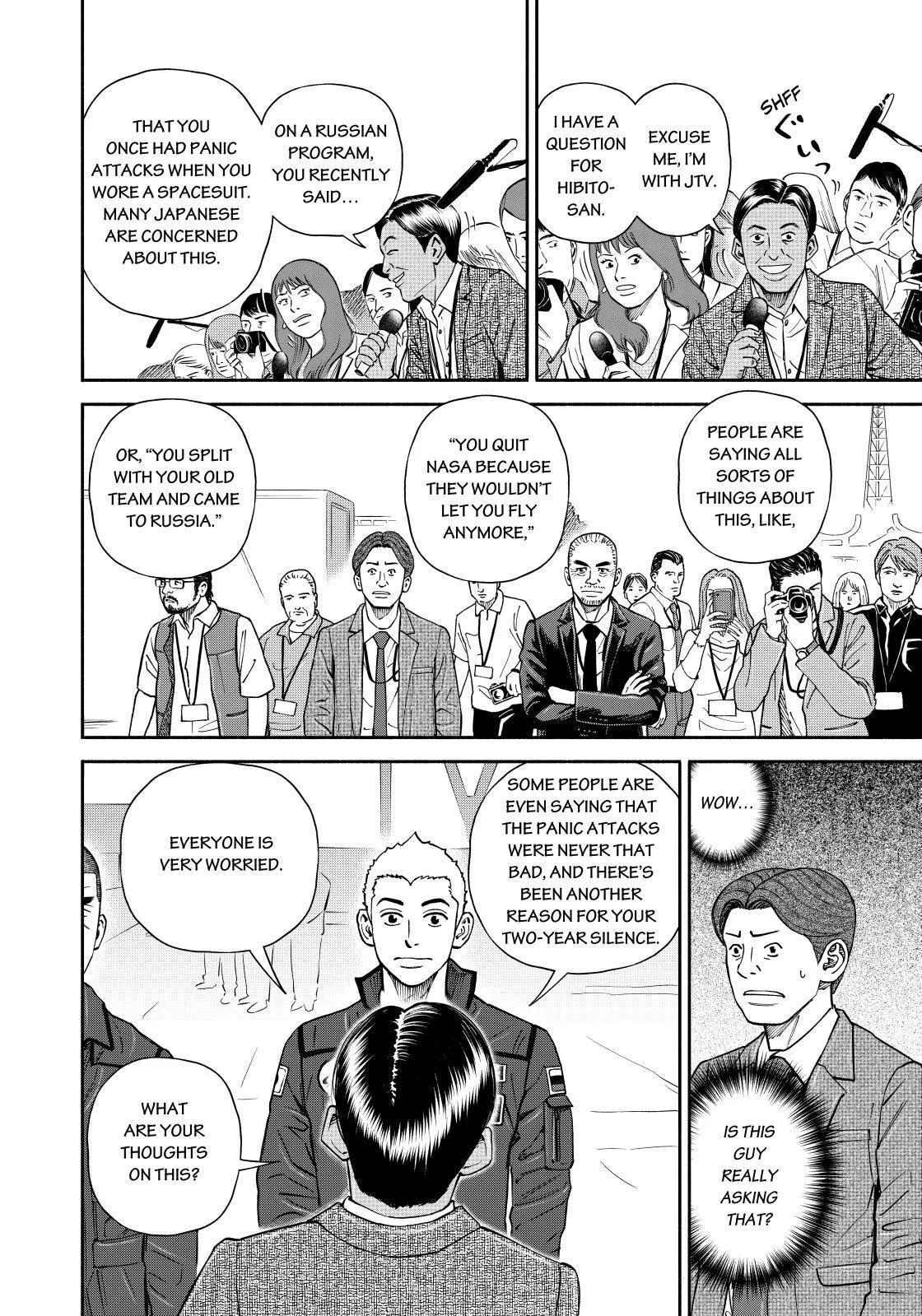 Read Uchuu Kyoudai chapter 366 image 13 on Lezhin