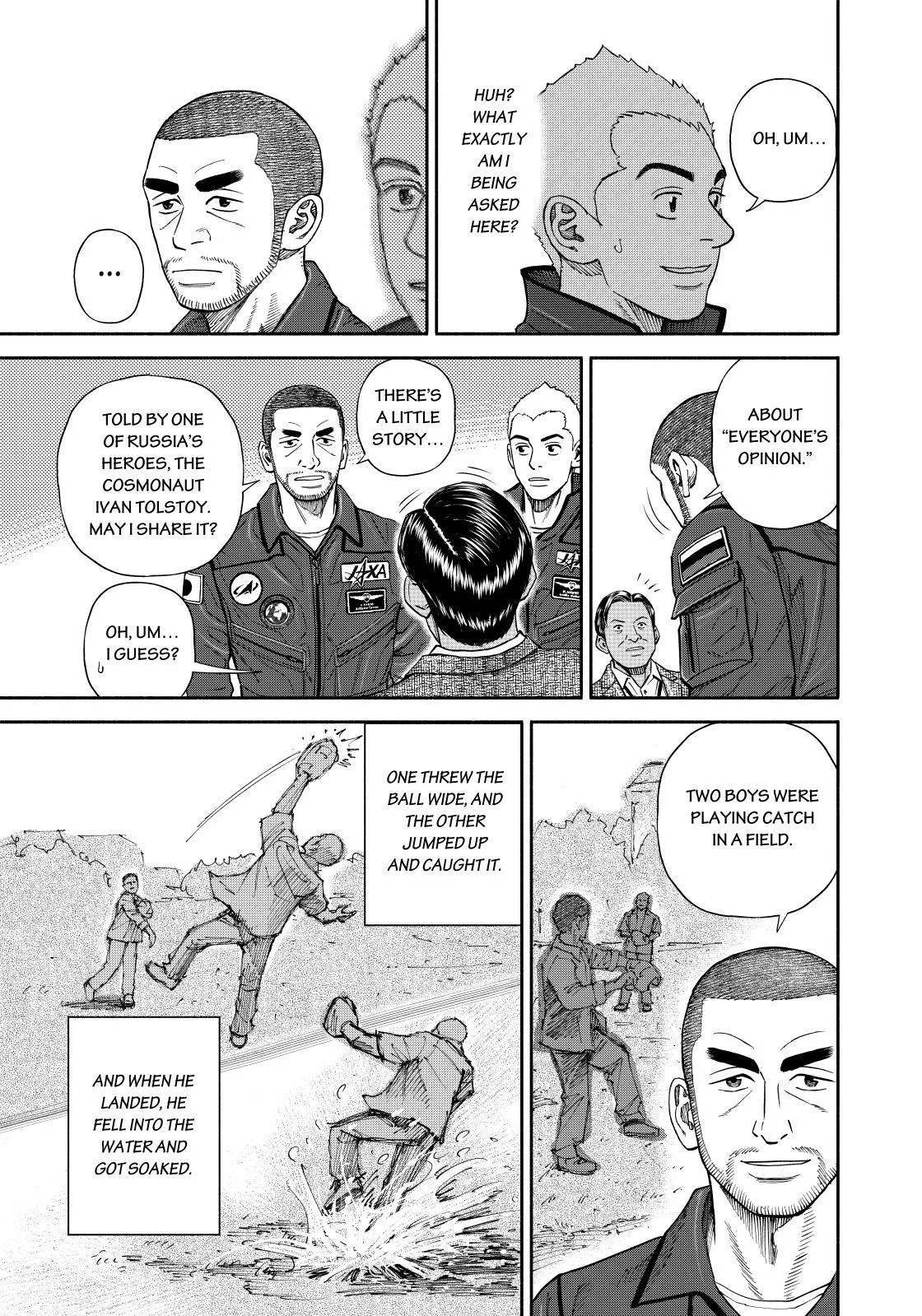 Read Uchuu Kyoudai chapter 366 image 14 on Lezhin