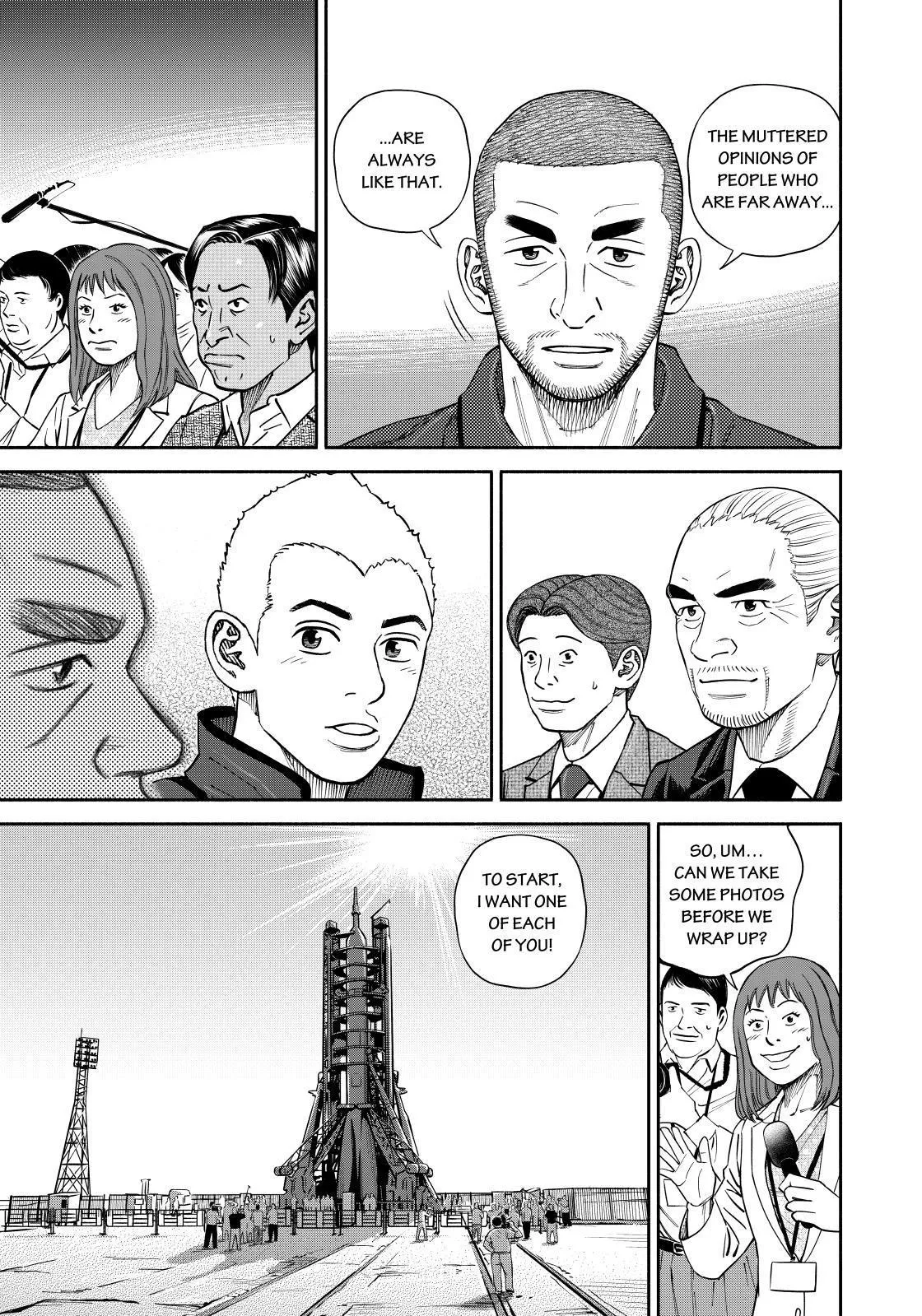Read Uchuu Kyoudai chapter 366 image 16 on Lezhin