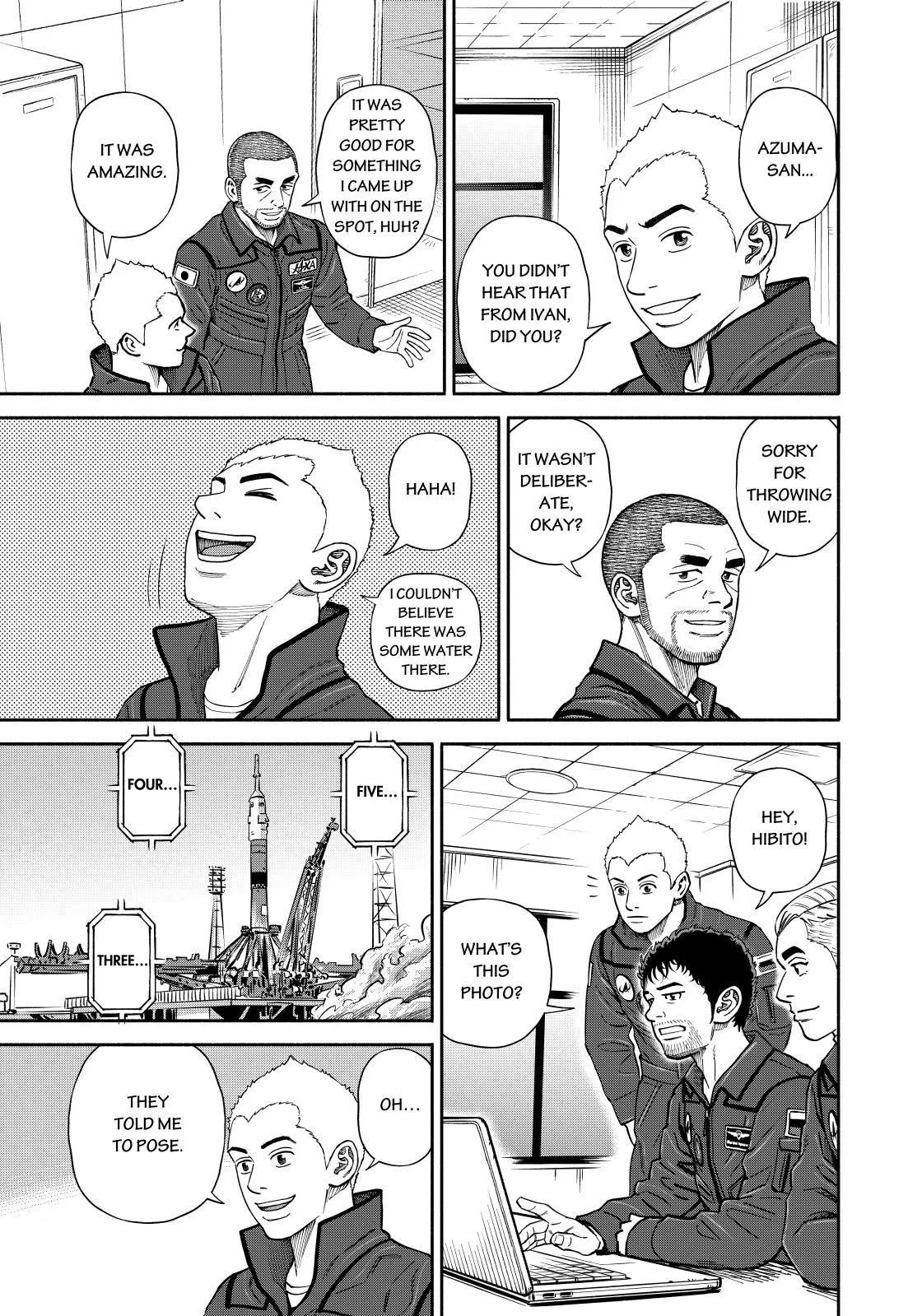 Read Uchuu Kyoudai chapter 366 image 18 on Lezhin