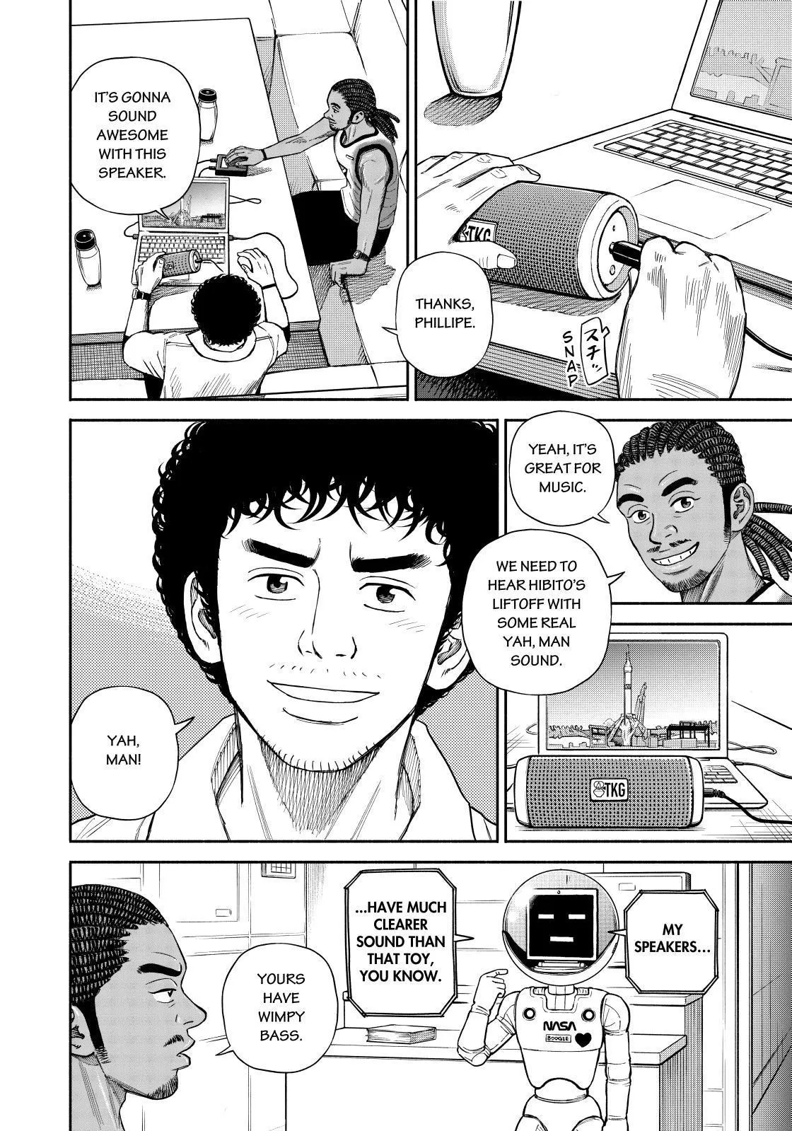 Read Uchuu Kyoudai chapter 368 image 3 on Lezhin