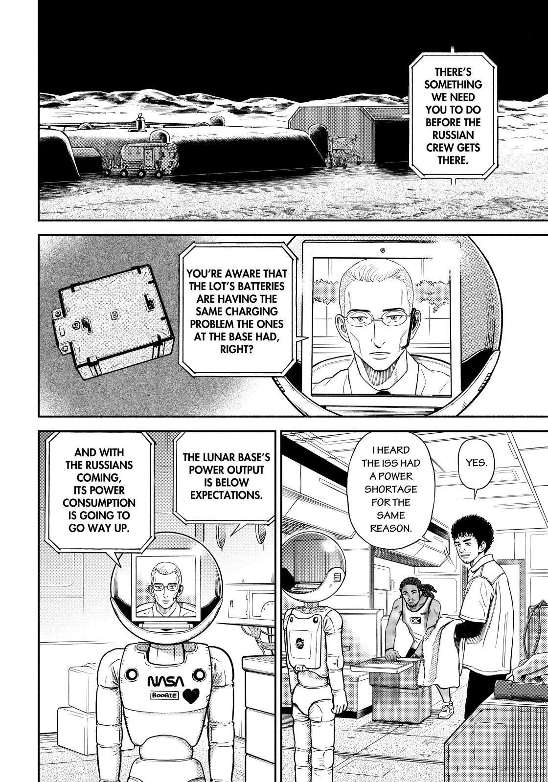 Read Uchuu Kyoudai chapter 369 image 15 on Lezhin