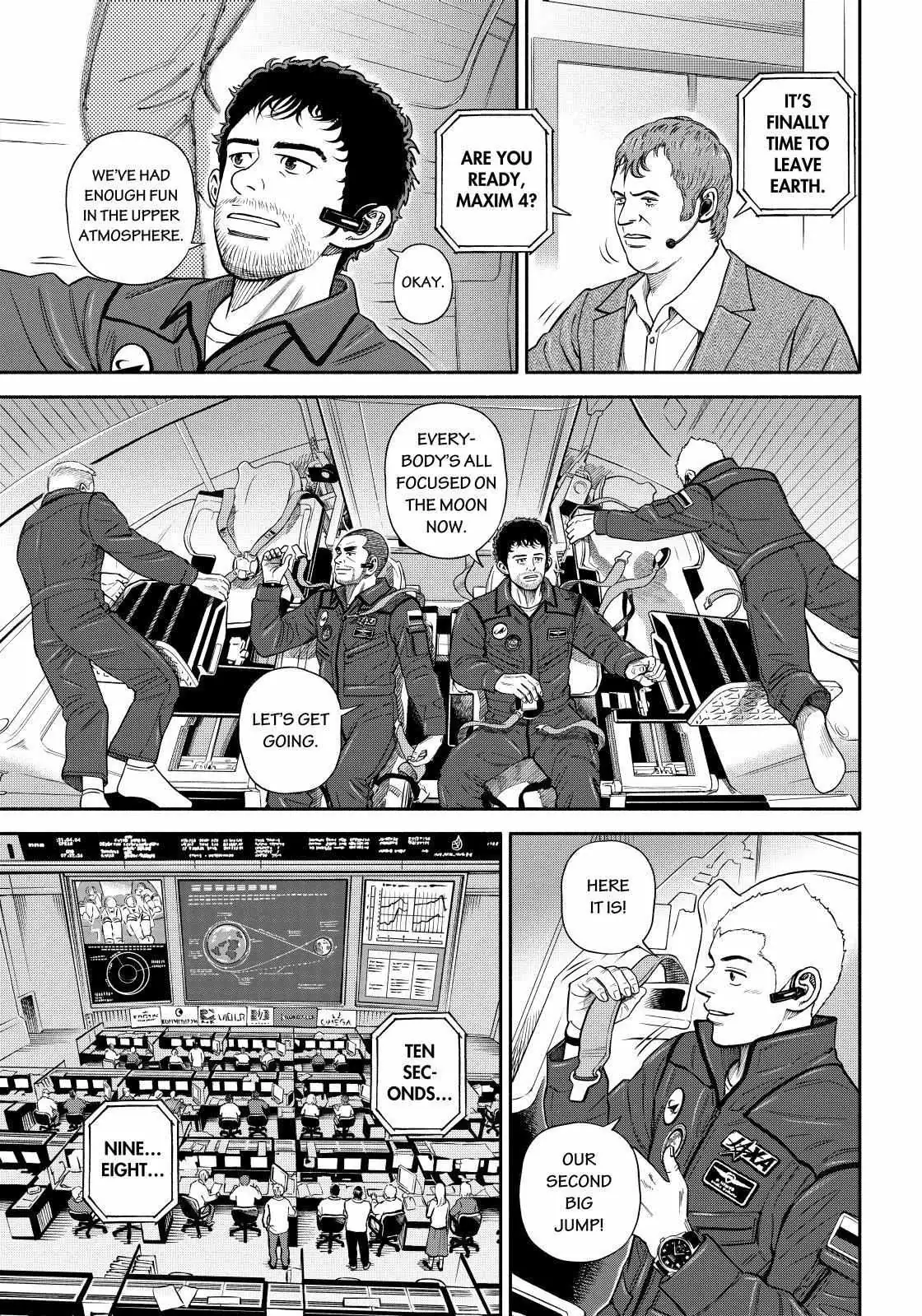Read Uchuu Kyoudai chapter 369 image 18 on Lezhin